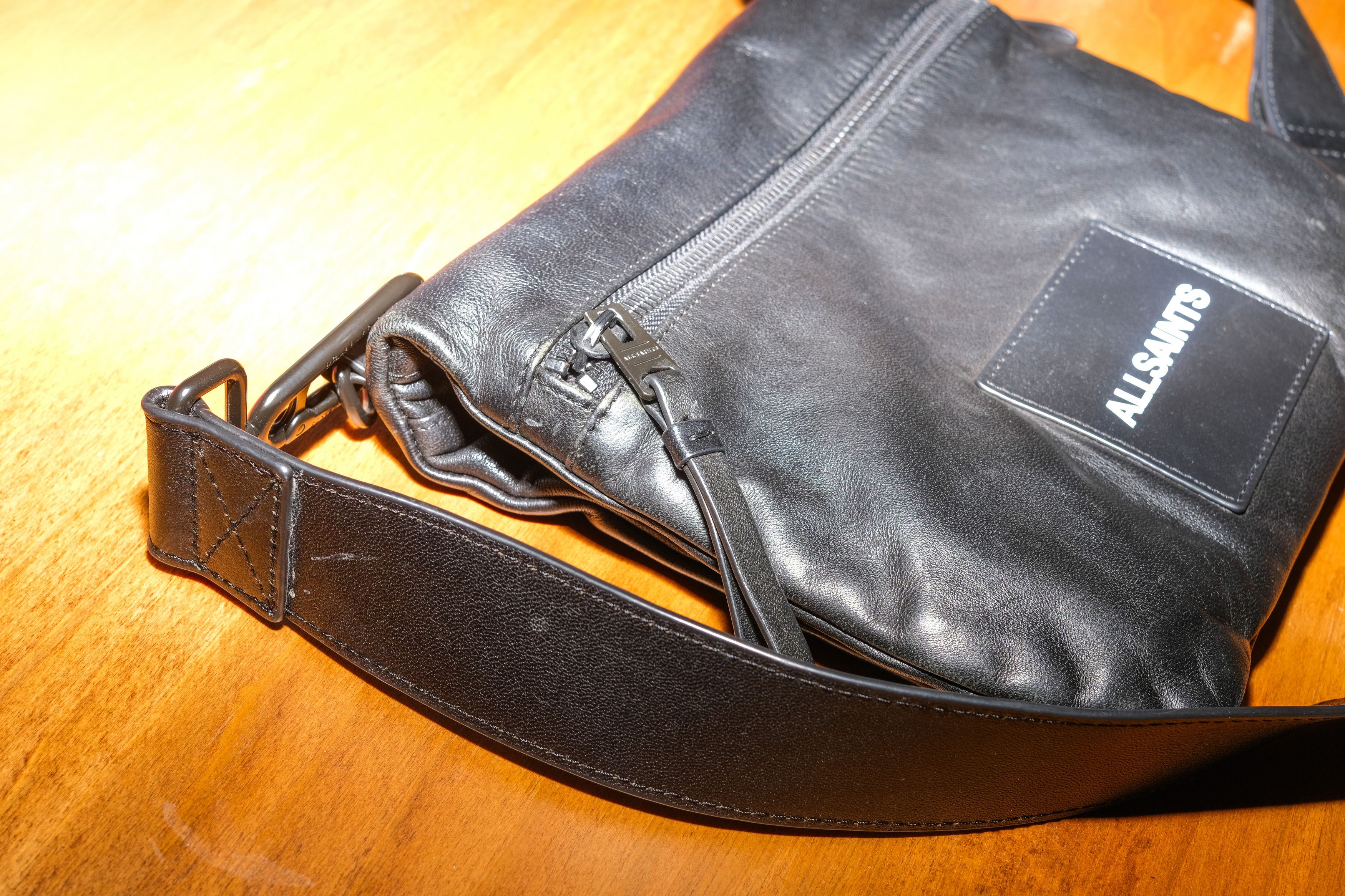 Allsaints Allsaints foldover crossbody bag Size ONE SIZE - 5 Thumbnail
