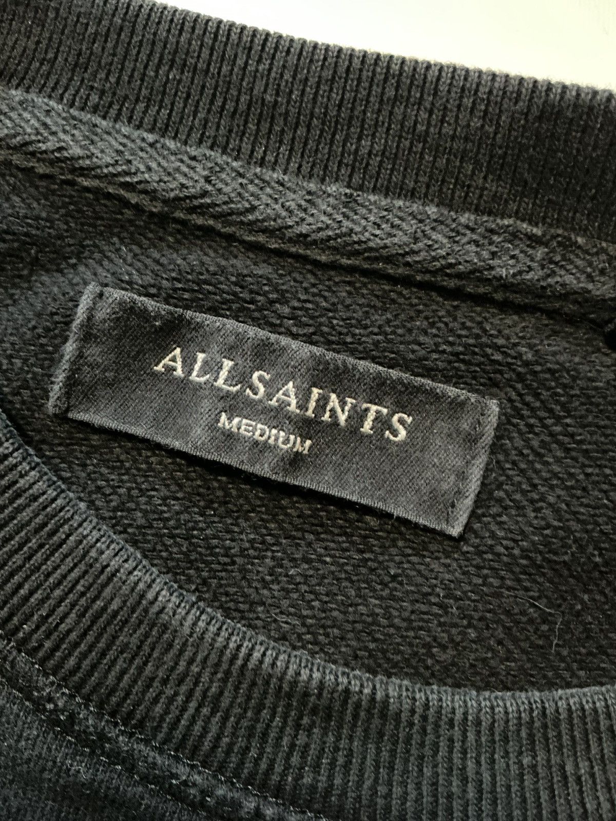 Allsaints $159 Allsaints Raven Ram Skull Embroidered Black Sweatshirt Size US M / EU 48-50 / 2 - 5 Thumbnail