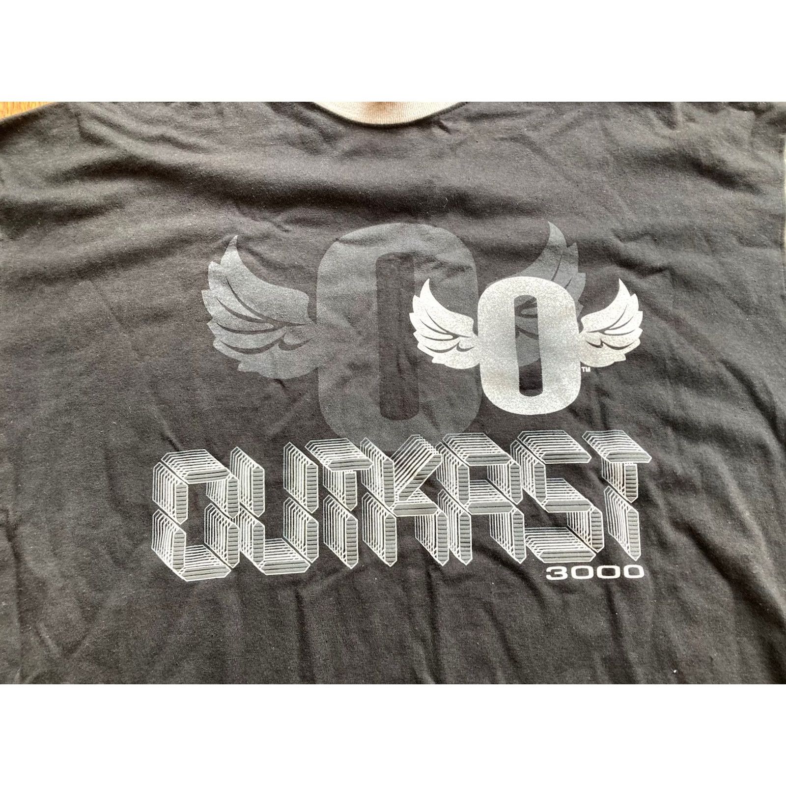Vintage VINTAGE Outkast Clothing Co. Shirt Mens 2XL USA Made Graphic Print Logo T-Shirt Hip Hop 90s Grunge California City Band Astronaut Size US XXL / EU 58 / 5 - 2 Thumbnail