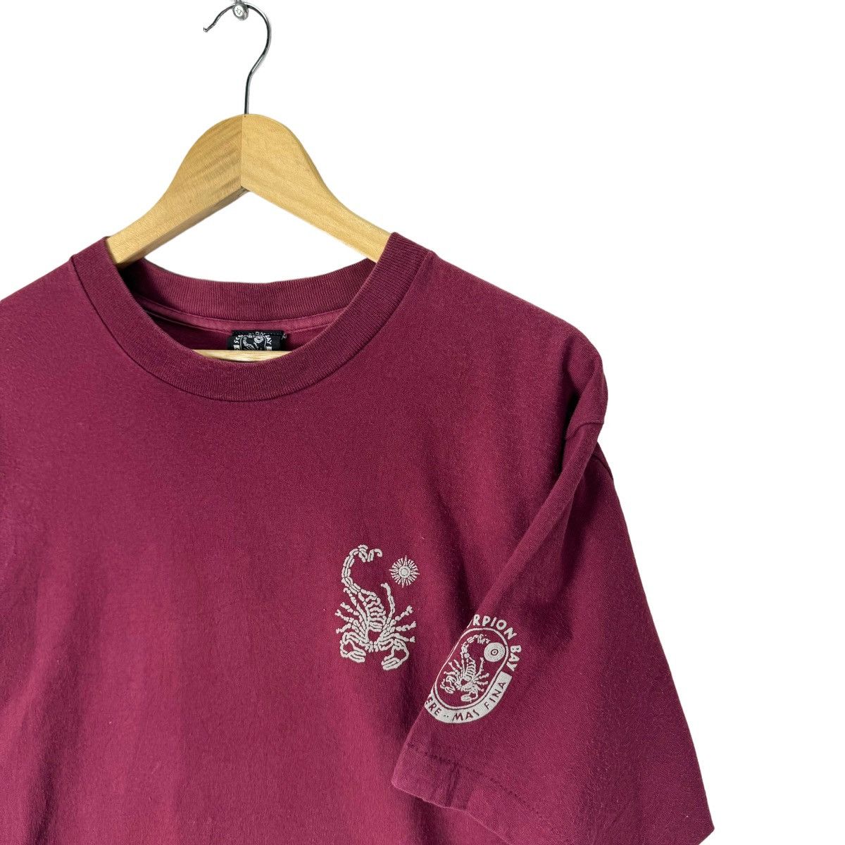 Vintage ☀️90s SCORPION BAY MAS FINA TSHIRT Size US L / EU 52-54 / 3 - 4 Thumbnail