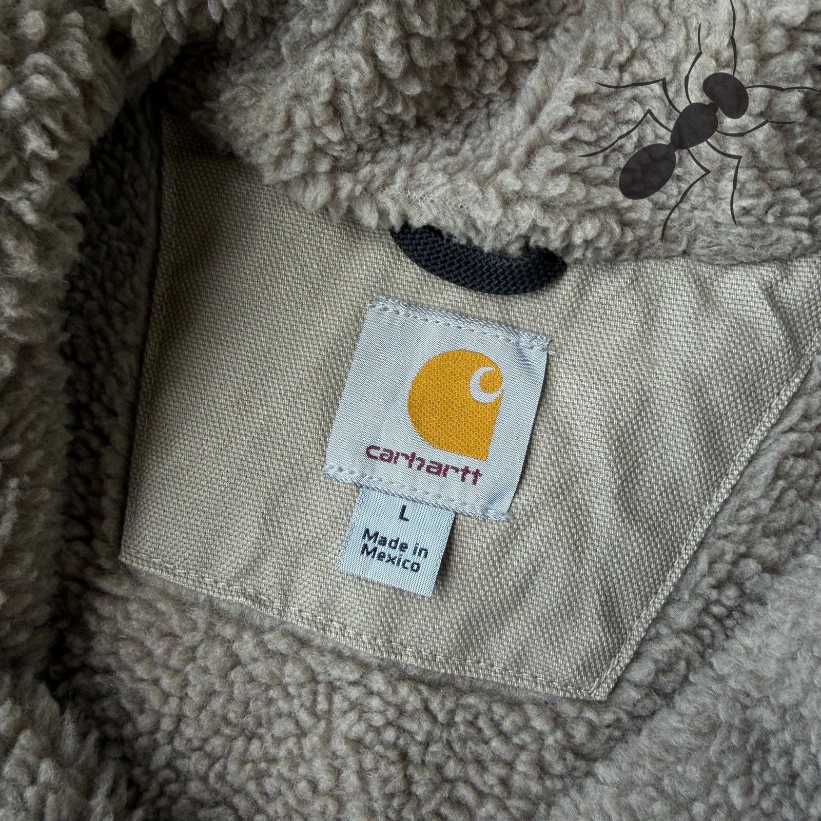 Carhartt × Vintage Carhartt J284 MOS green button up hooded work wear jacket Size US L / EU 52-54 / 3 - 9 Thumbnail