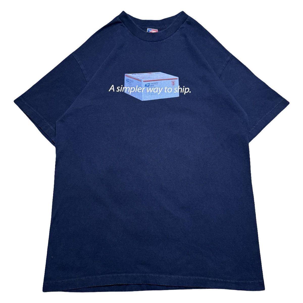 Other Vintage USPS Priority Mail A Simpler Way to Ship L T Shirt Size US L / EU 52-54 / 3 - 1 Thumbnail
