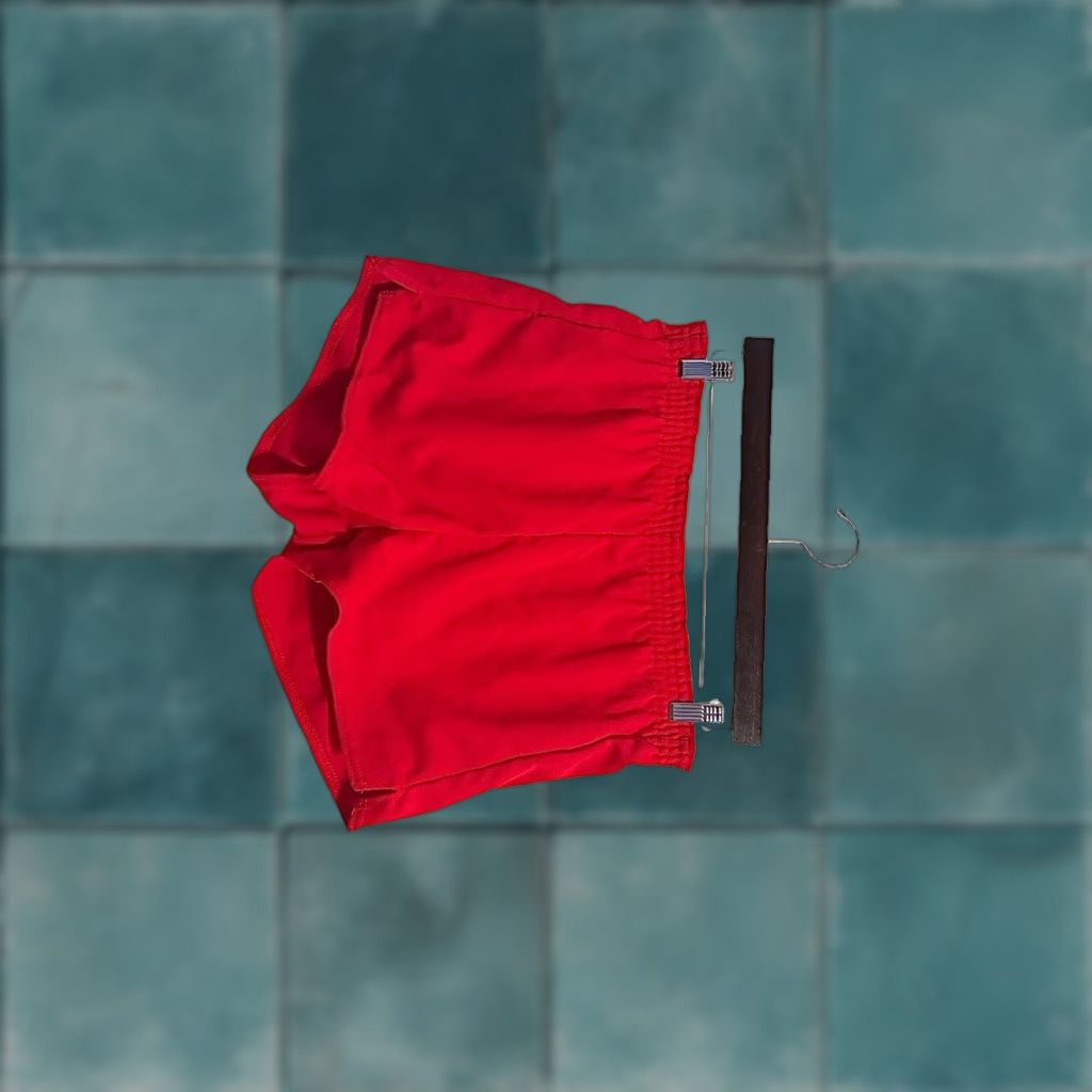 Vintage VINTAGE Dodger Athletic Shorts Mens L Red 80s Deadstock NWOT USA Made Athletic Elastic Waist Size US 33 - 1 Thumbnail