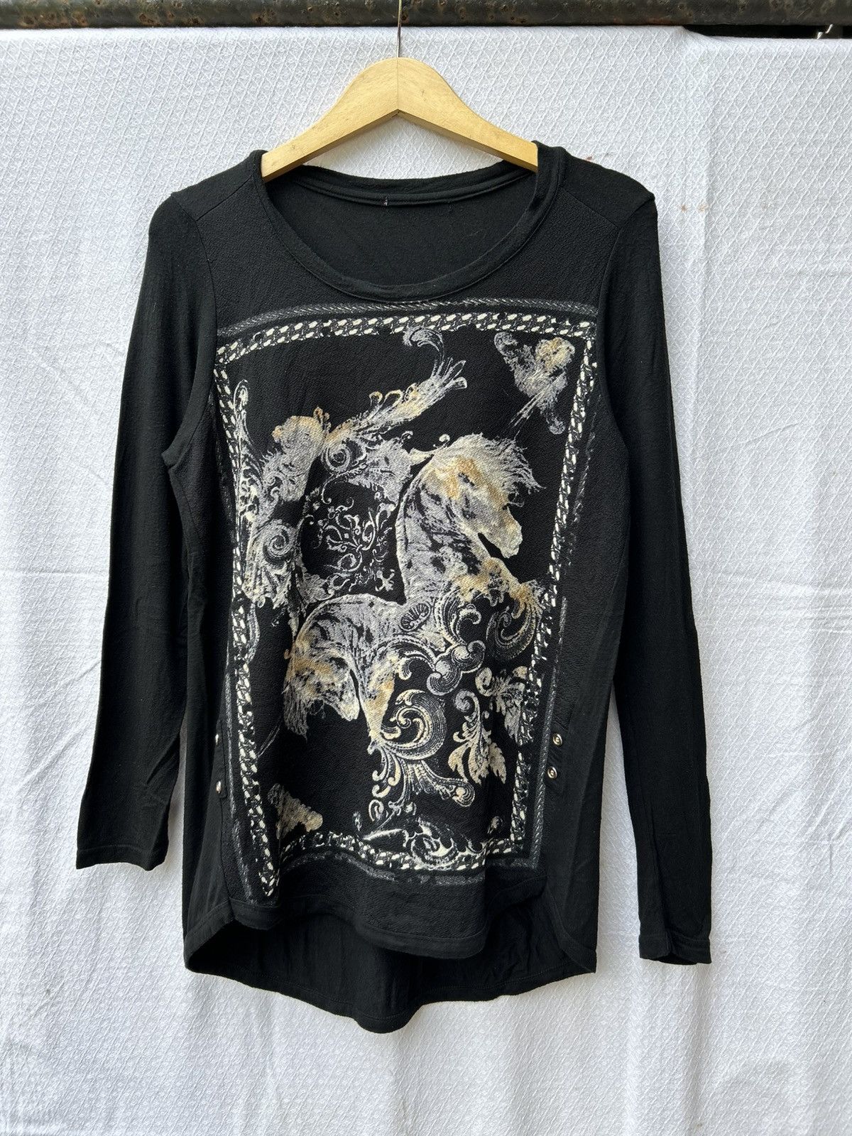 20471120 × Japanese Brand Japanese style tribal poem longsleeve Size US L / EU 52-54 / 3 - 1 Thumbnail