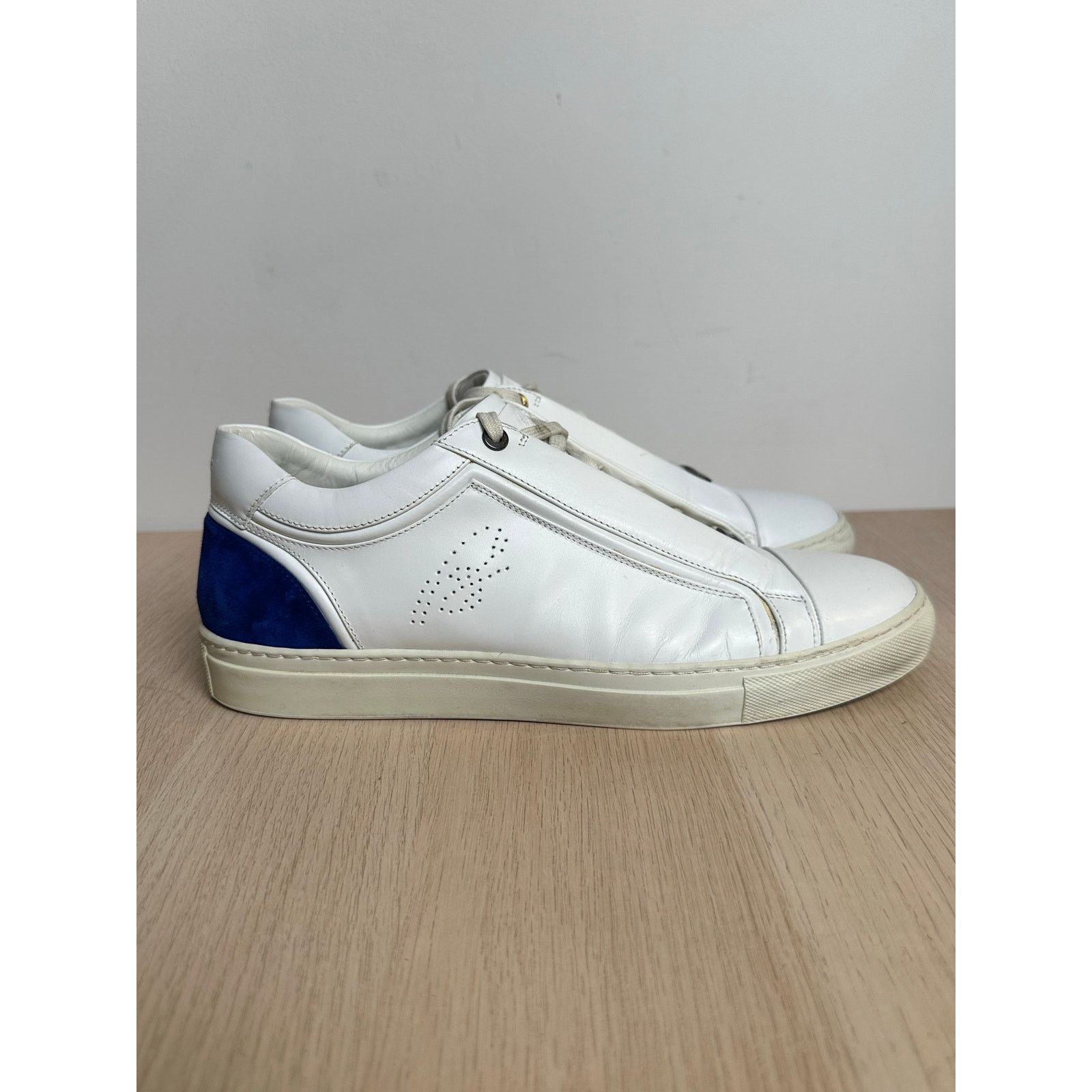 Brioni Rare Brioni Blue and White Sneaker - Size 10.5M - Mint Size US 10.5 / EU 43-44 - 1 Thumbnail