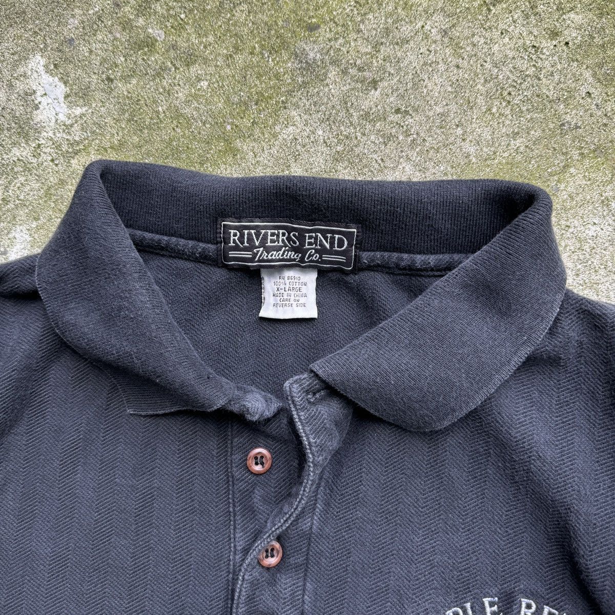 Apple 90s Apple Representative Polo Shirt Grunge Thrashed Faded Size US XL / EU 56 / 4 - 3 Thumbnail