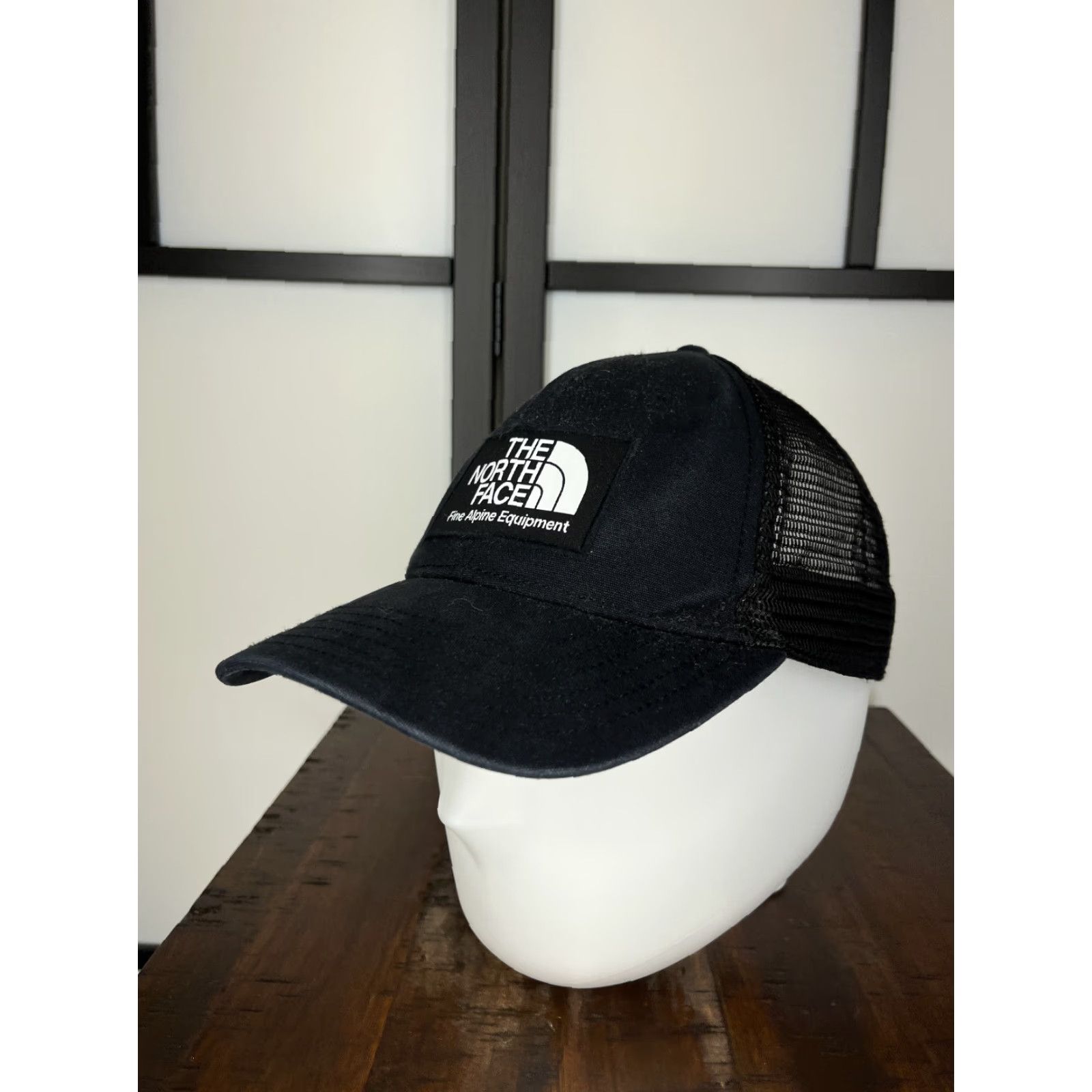 The North Face The North Face Hat Cap Snap Back Adult Black Twill Cotton Polyester Size ONE SIZE - 4 Thumbnail