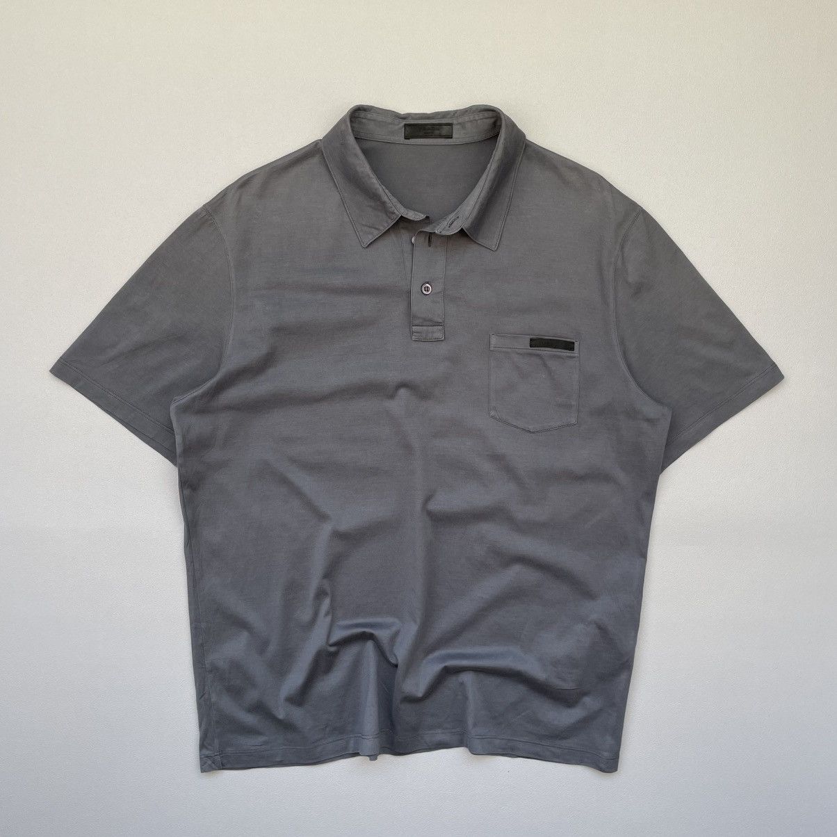 Designer × Prada Prada Black Tab Pocket Polo Size US L / EU 52-54 / 3 - 1 Thumbnail