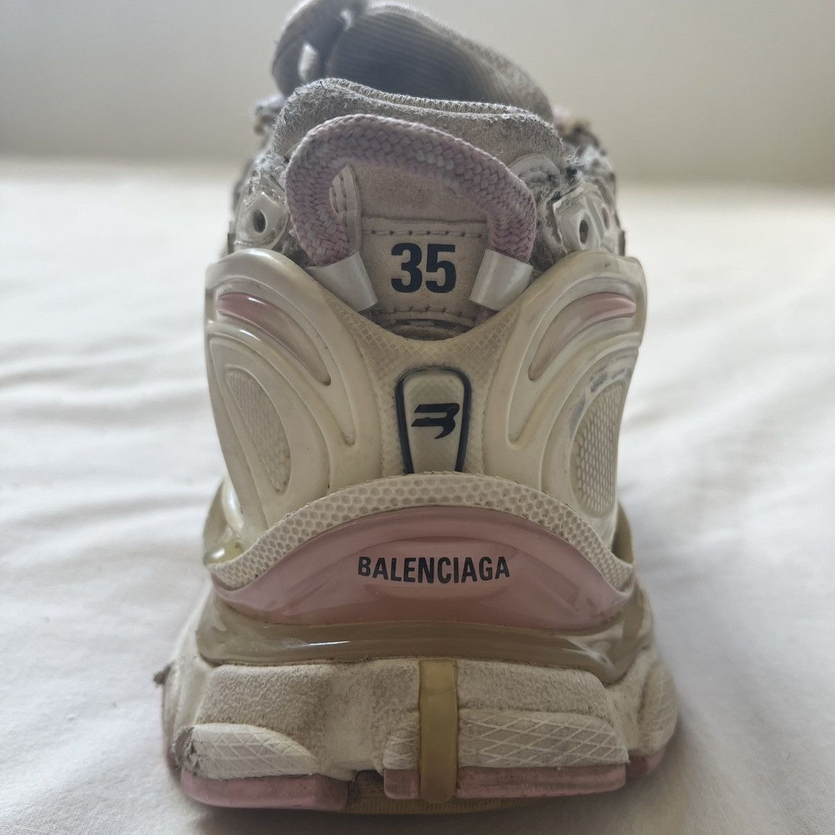 Balenciaga Balenciaga Runner white/pink Size US 5 / IT 35 - 11 Thumbnail