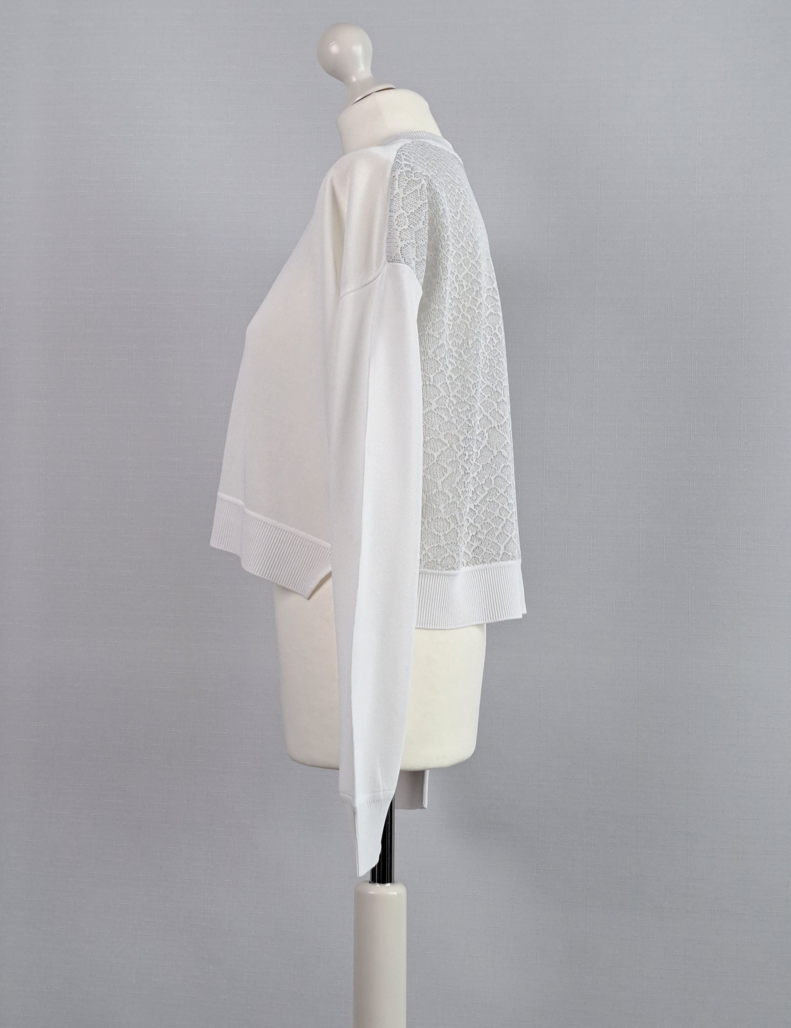 Alexander Wang Alexander Wang snakeskin back cropped pullover. Size M / US 6-8 / IT 42-44 - 4 Thumbnail