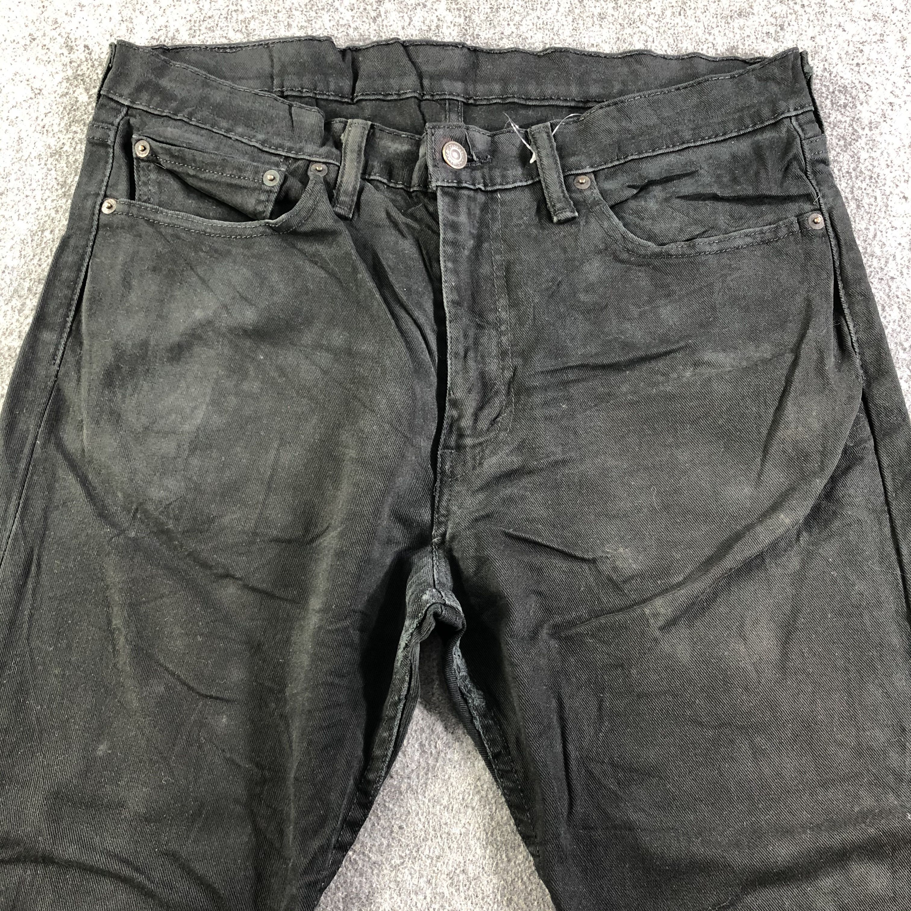 Levi's Vintage Faded Black Levis 510 Jeans-J3043 Size US 35 - 3 Thumbnail