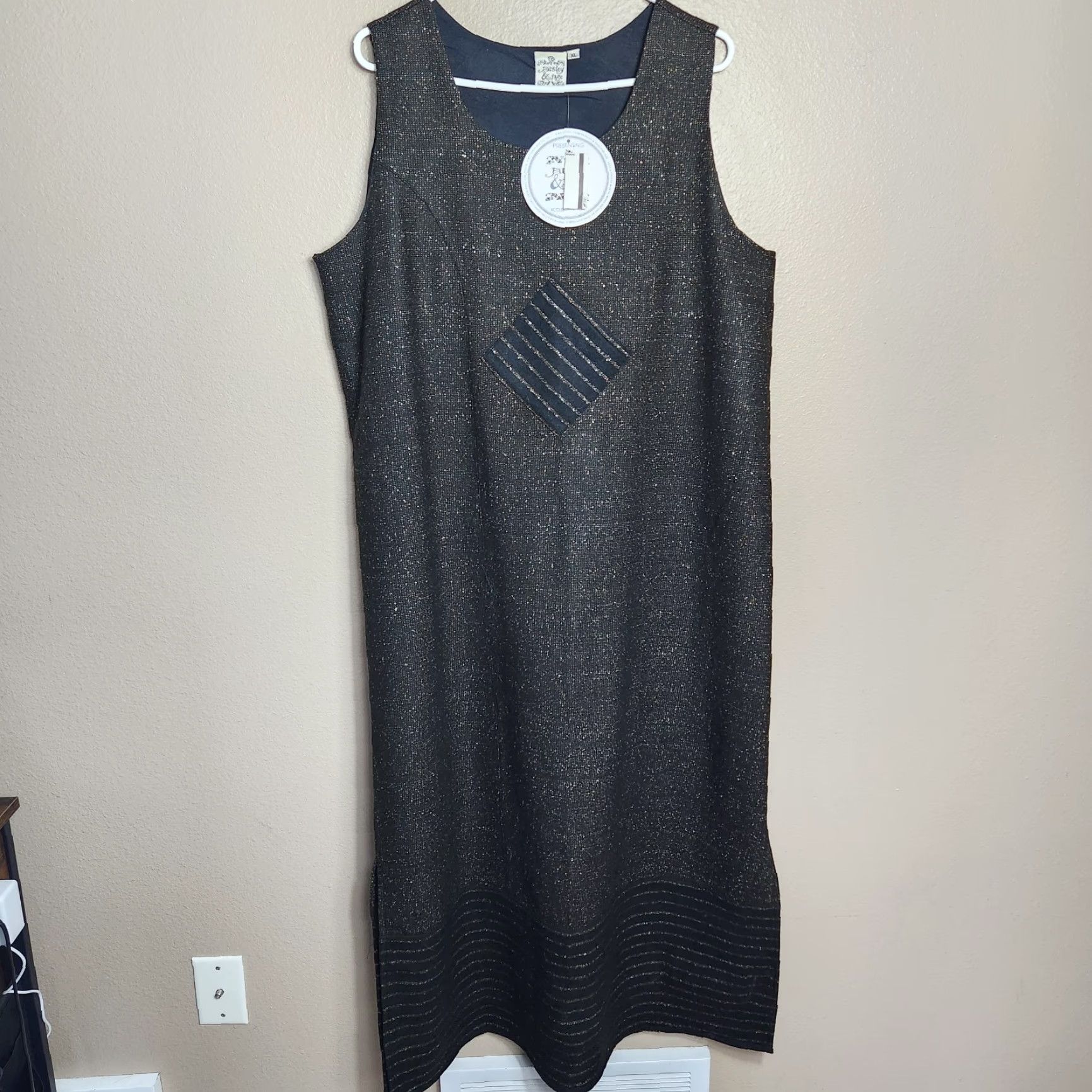 Vintage VINTAGE Parsley & Sage Maxi Dress Wool Sleeveless Bohemian XXL? Size XL / US 12-14 / IT 48-50 - 2 Thumbnail