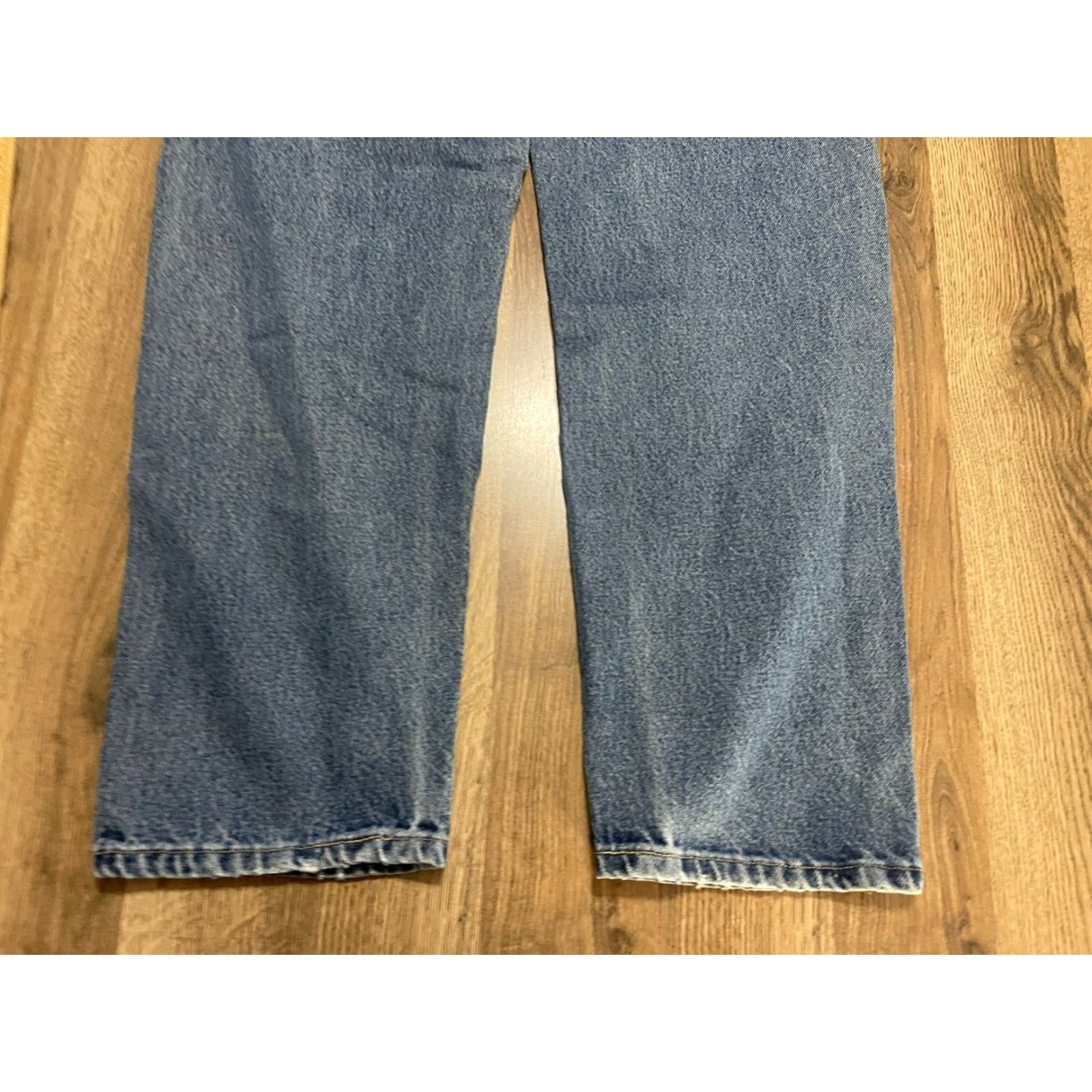 Vintage Cabela's Jeans, Men's Size 32/32, Denim, Blue, Straight Leg, 5-Pockets, Regular, Inseam 32, N Size US 32 / EU 48 - 4 Thumbnail