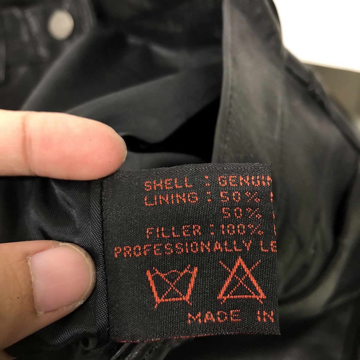 Genuine Leather 🔥90’s Riot Riot Genuine Leather Pants Racing Storm Japan Size US 29 - 12 Thumbnail