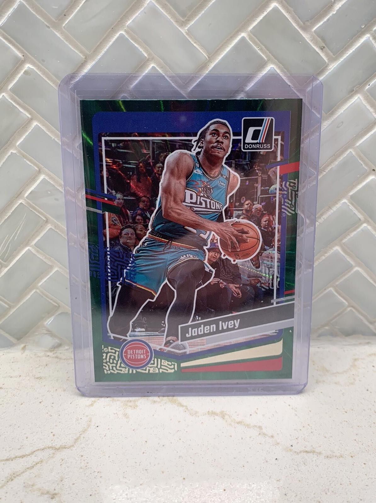 Other 2023 - 2024 Panini Donruss #135 JADEN IVEY Green Laser Paral Size ONE SIZE - 1 Thumbnail
