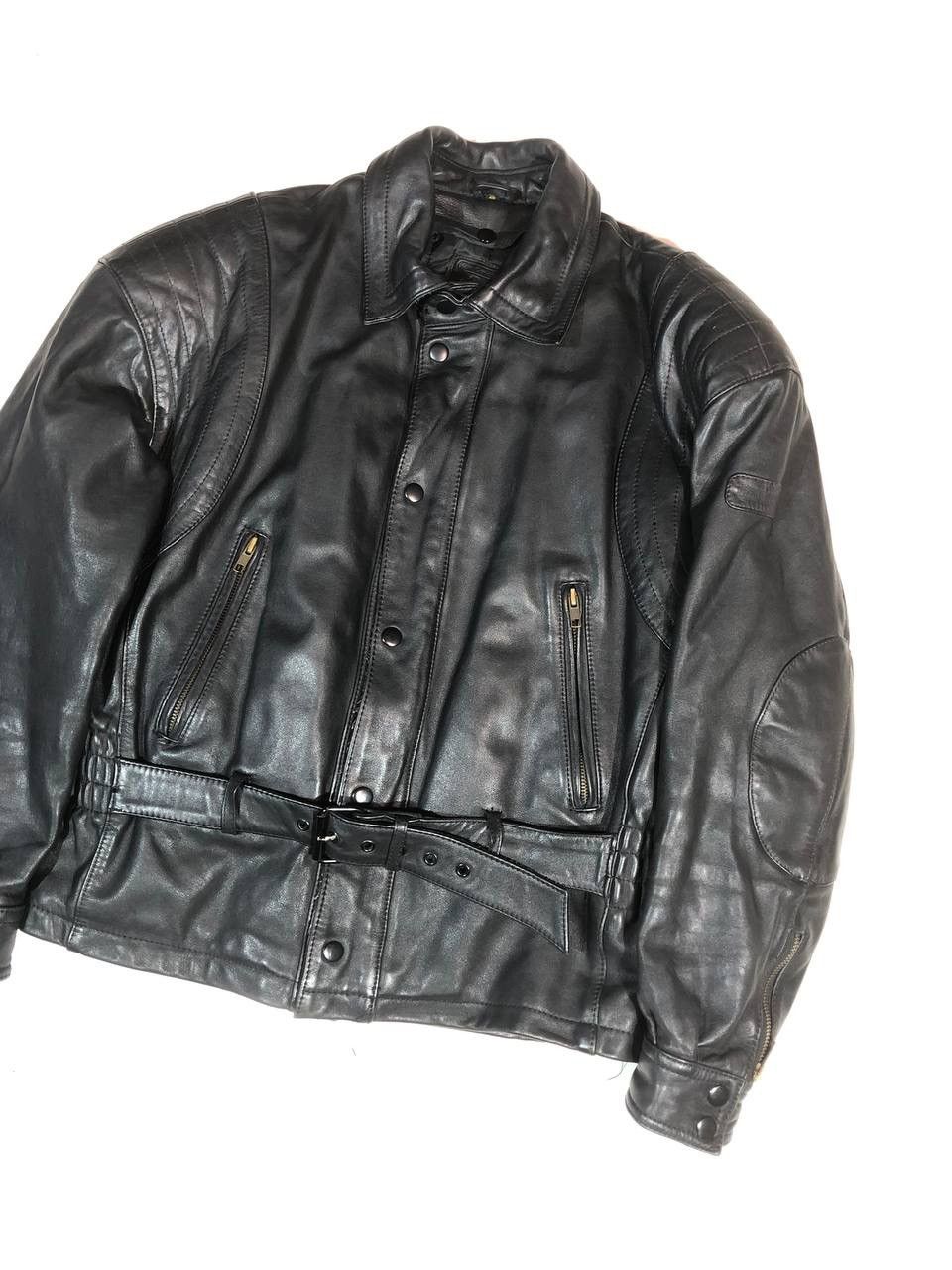 Hein Gericke × Vintage Hein Gericke Biker Moto Leather Jacket Vintage Size US L / EU 52-54 / 3 - 3 Thumbnail