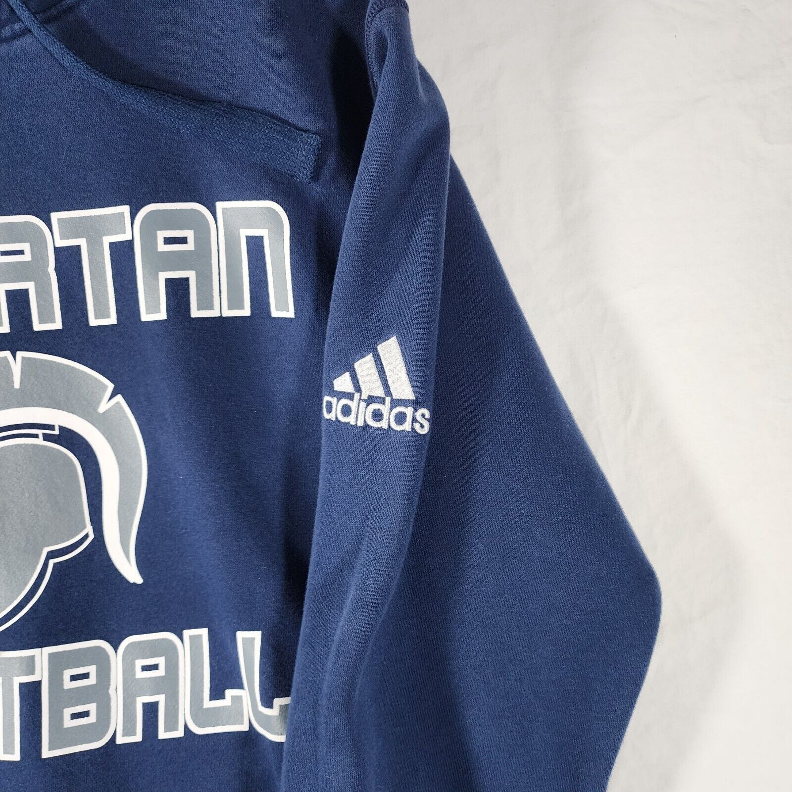 Adidas Michigan State Mens Blue Pullover Sweatshirt Adidas Large LG Size US L / EU 52-54 / 3 - 4 Thumbnail
