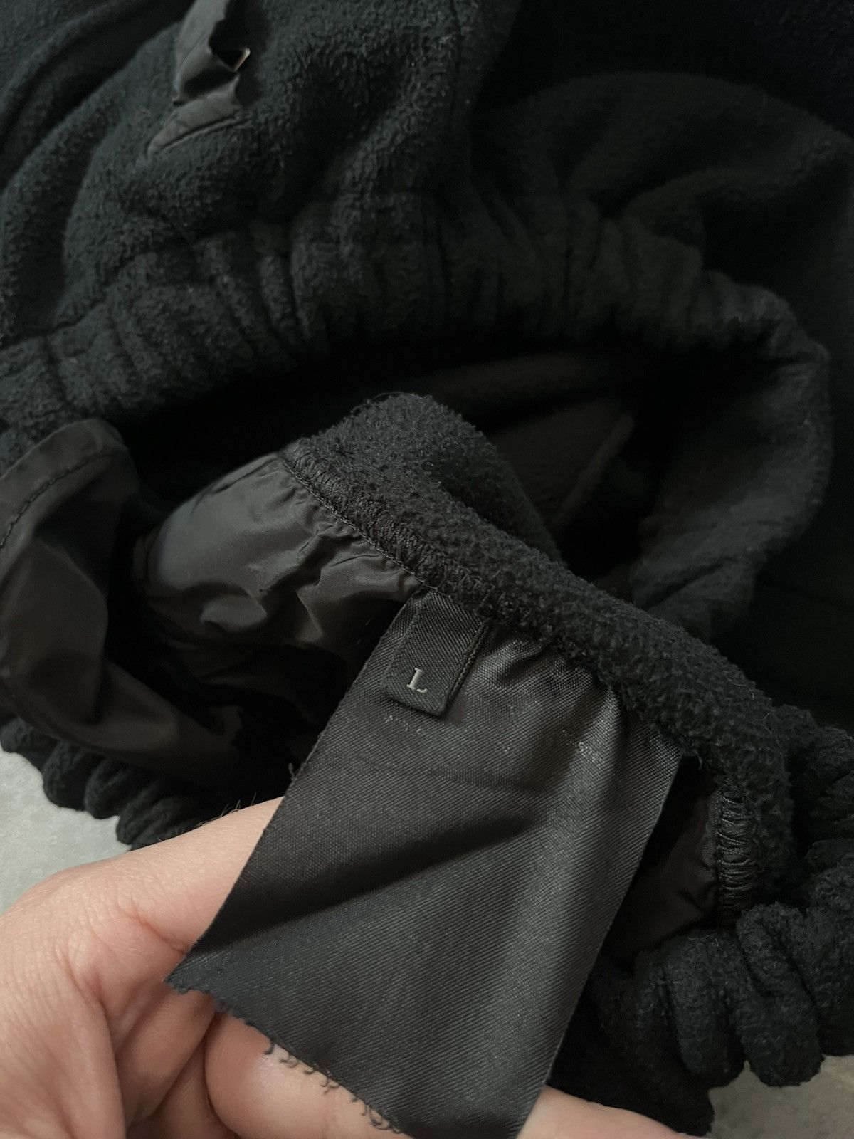 Prada Prada fleece set black vintage 00s red tab Size US M / EU 48-50 / 2 - 11 Thumbnail