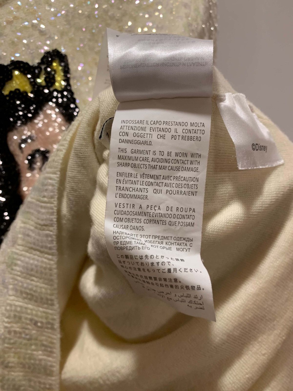 Gucci GUCCI Snow White Sequin Wool Knit Sweater Size M / US 6-8 / IT 42-44 - 7 Thumbnail