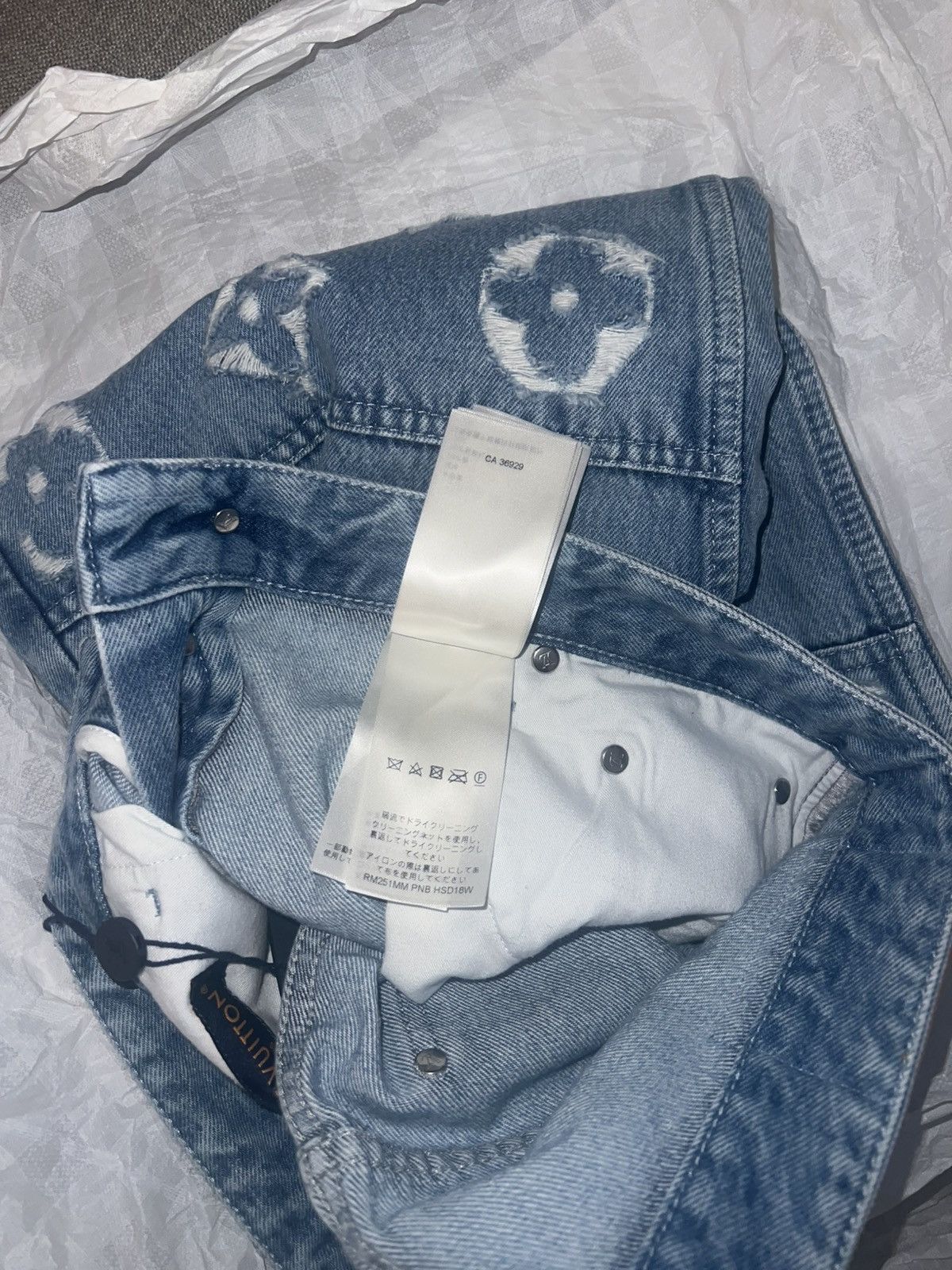 Louis Vuitton Louis Vuitton Denim Skate Jeans Indigo Size US 29 - 16 Thumbnail
