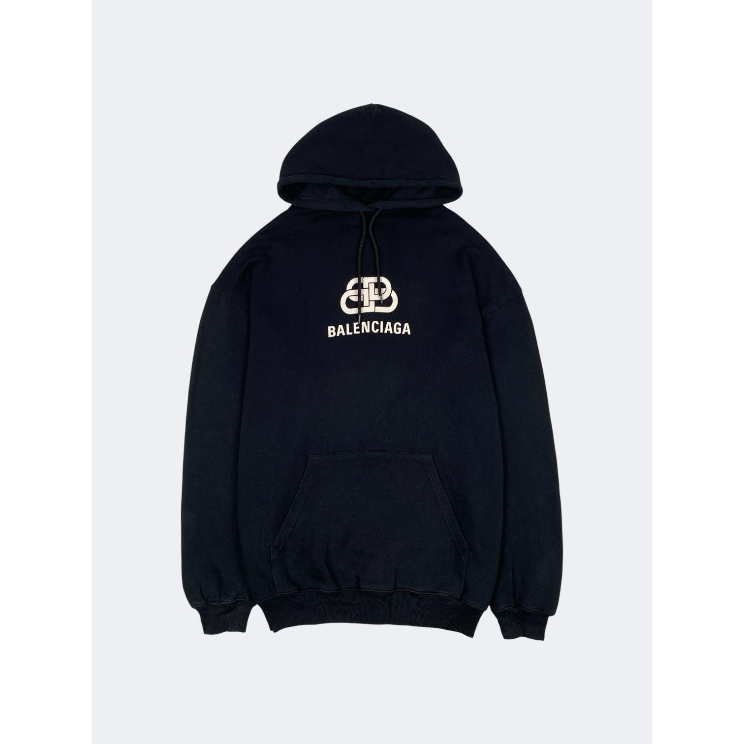 Balenciaga BB Logo Hoodie Size US S / EU 44-46 / 1 - 1 Thumbnail
