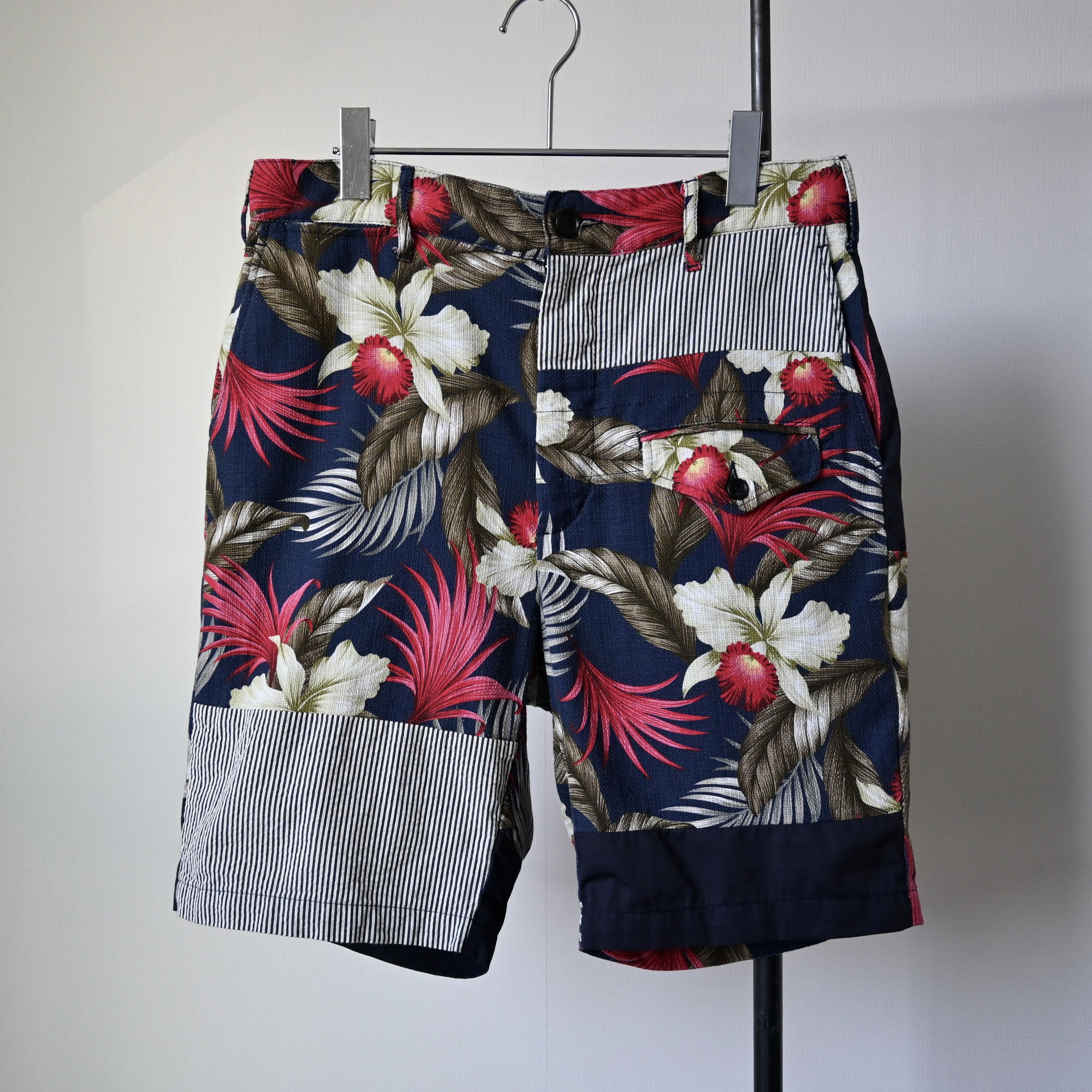 Engineered Garments Engineered Garments "Ghurka Short", Hawaiian patchwork, S Size US 32 / EU 48 - 2 Thumbnail