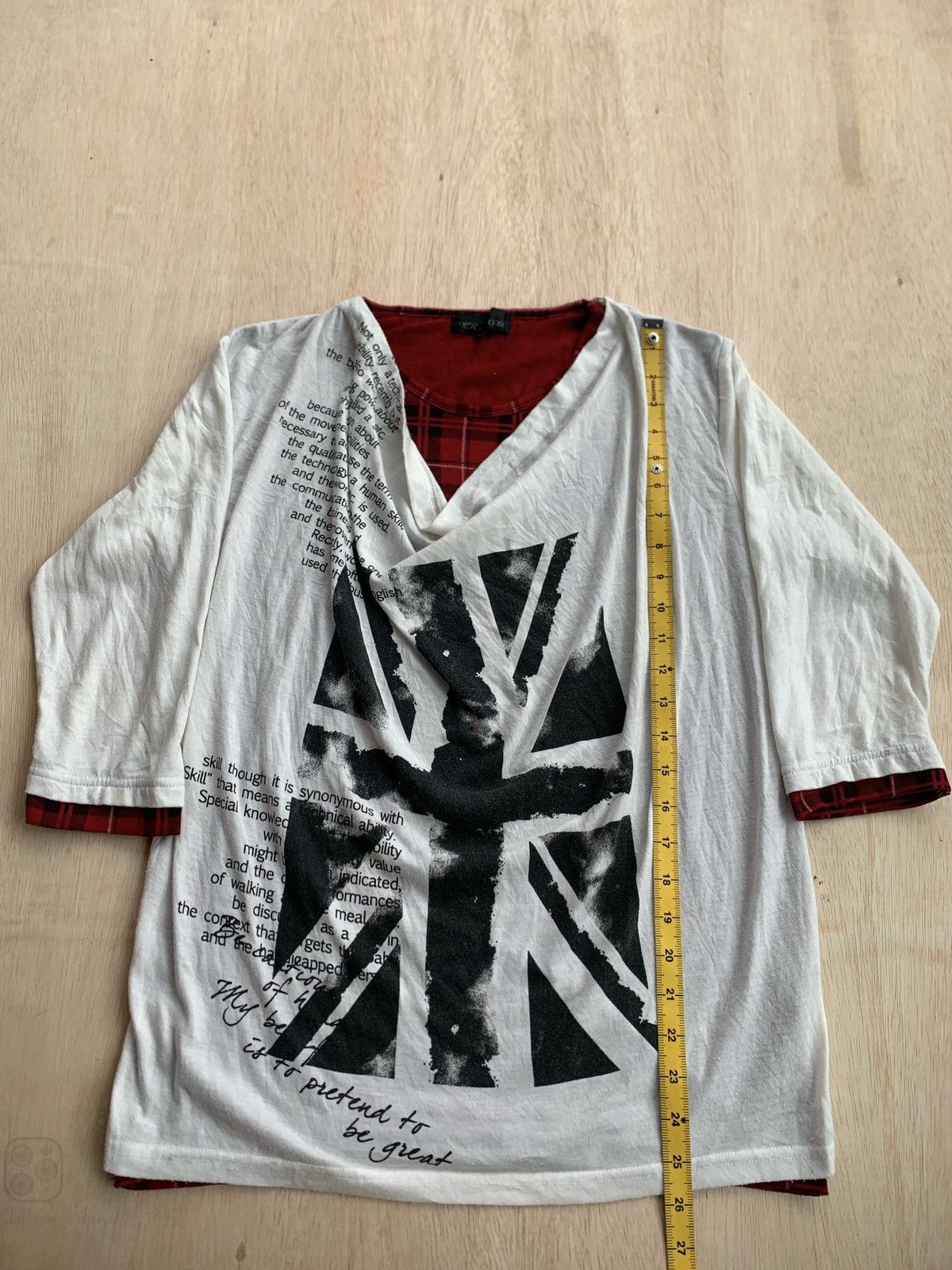 Hysteric Glamour × If Six Was Nine × Japanese Brand Y2k Double Layer Not Alone Ifsixwasnine Punk style Size US M / EU 48-50 / 2 - 11 Thumbnail