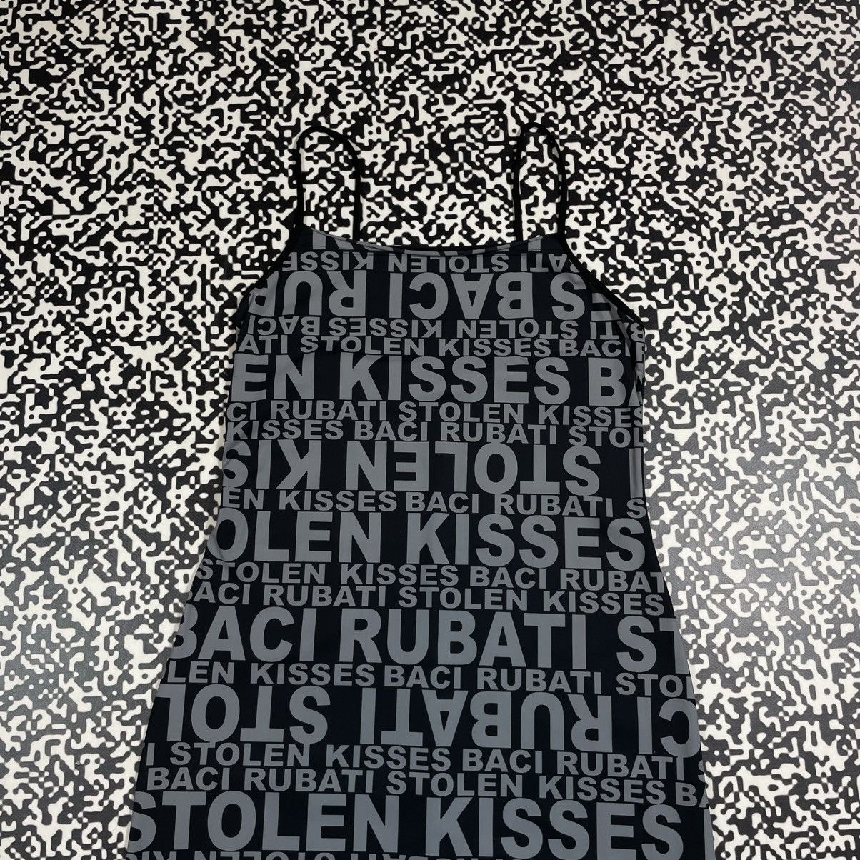 Japanese Brand Vintage Y2K Japanese Style Baricubati Kisses Sexy Mini Dress Size M / US 6-8 / IT 42-44 - 4 Thumbnail