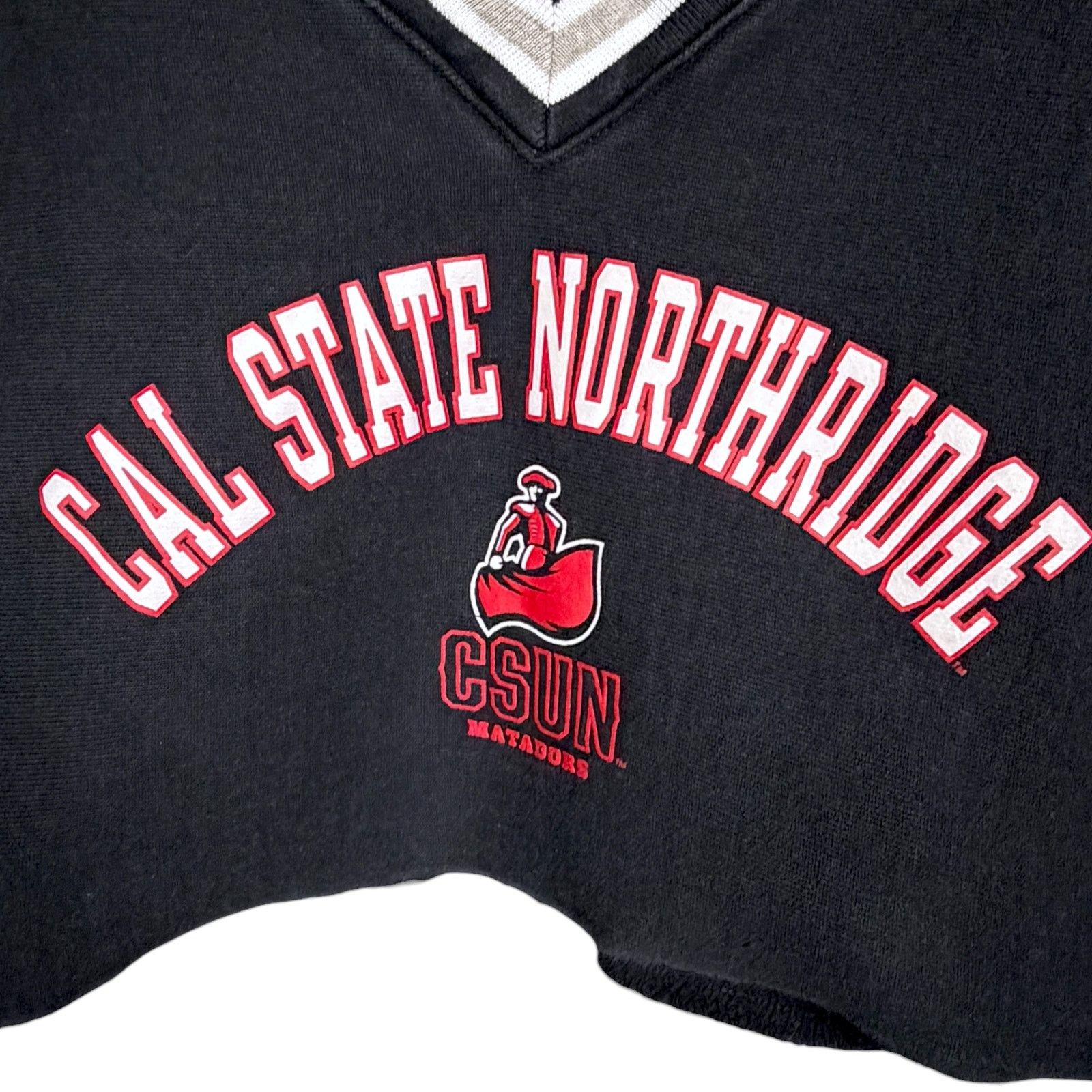 Champion Vintage Y2K Cal State Northridge Matadors Cropped Sweatshirt Size S / US 4 / IT 40 - 3 Thumbnail