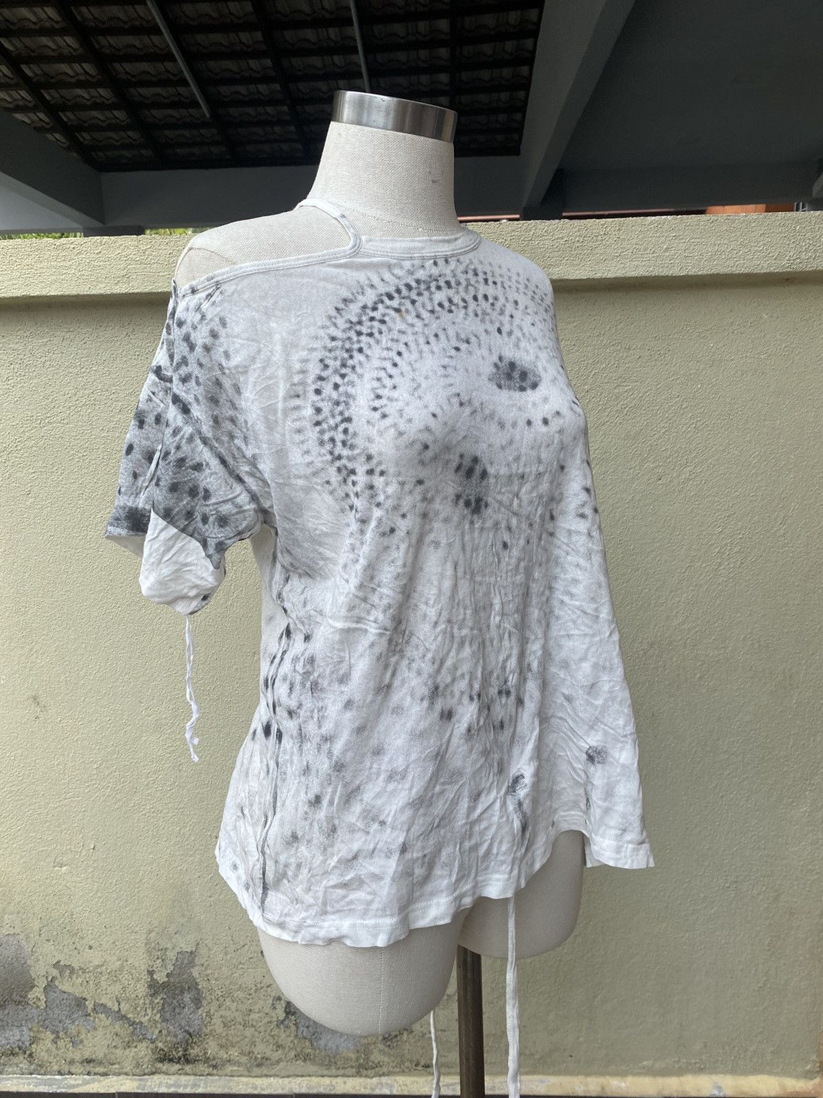 Ann Demeulemeester overprinted low Size XXS / US 00 / IT 34 - 3 Thumbnail