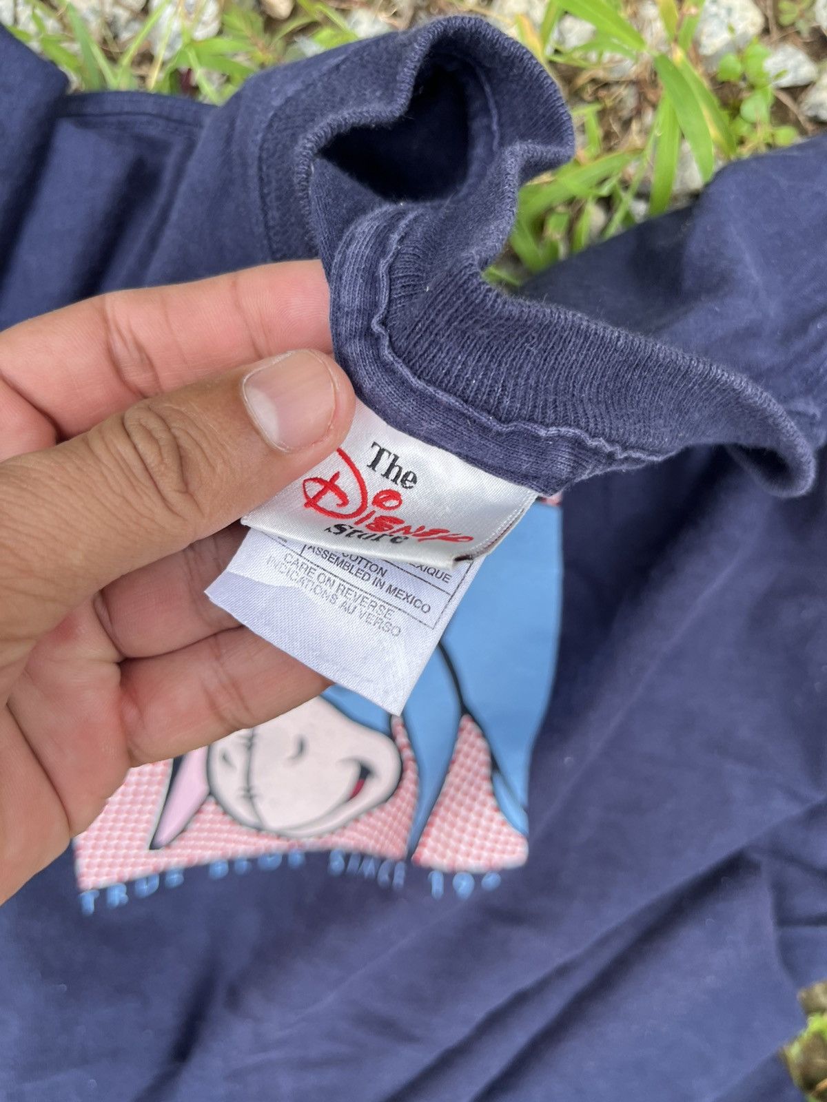 Disney 💥Vintage 90s True Blue Since 1966 Disney Cartoon Blue Black Size US L / EU 52-54 / 3 - 7 Thumbnail