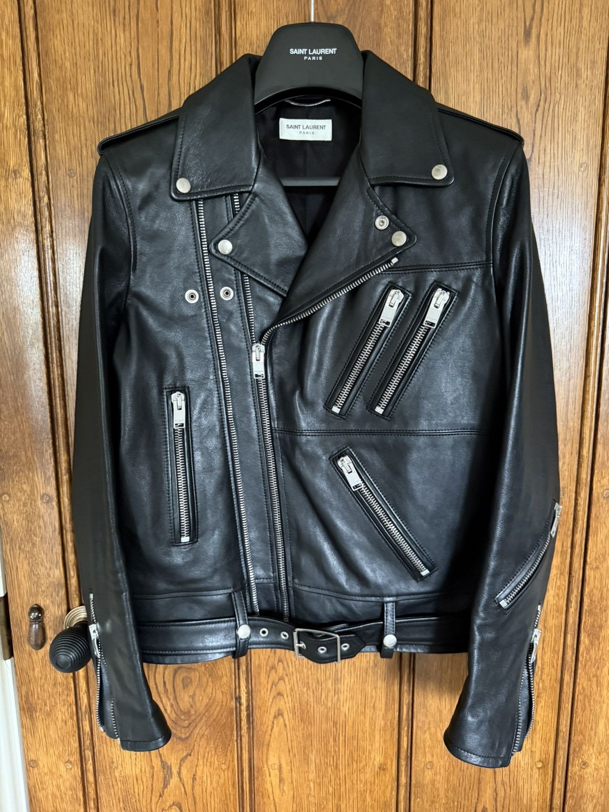 Hedi Slimane × Saint Laurent Paris $8K SS14 Multi Zip Leather