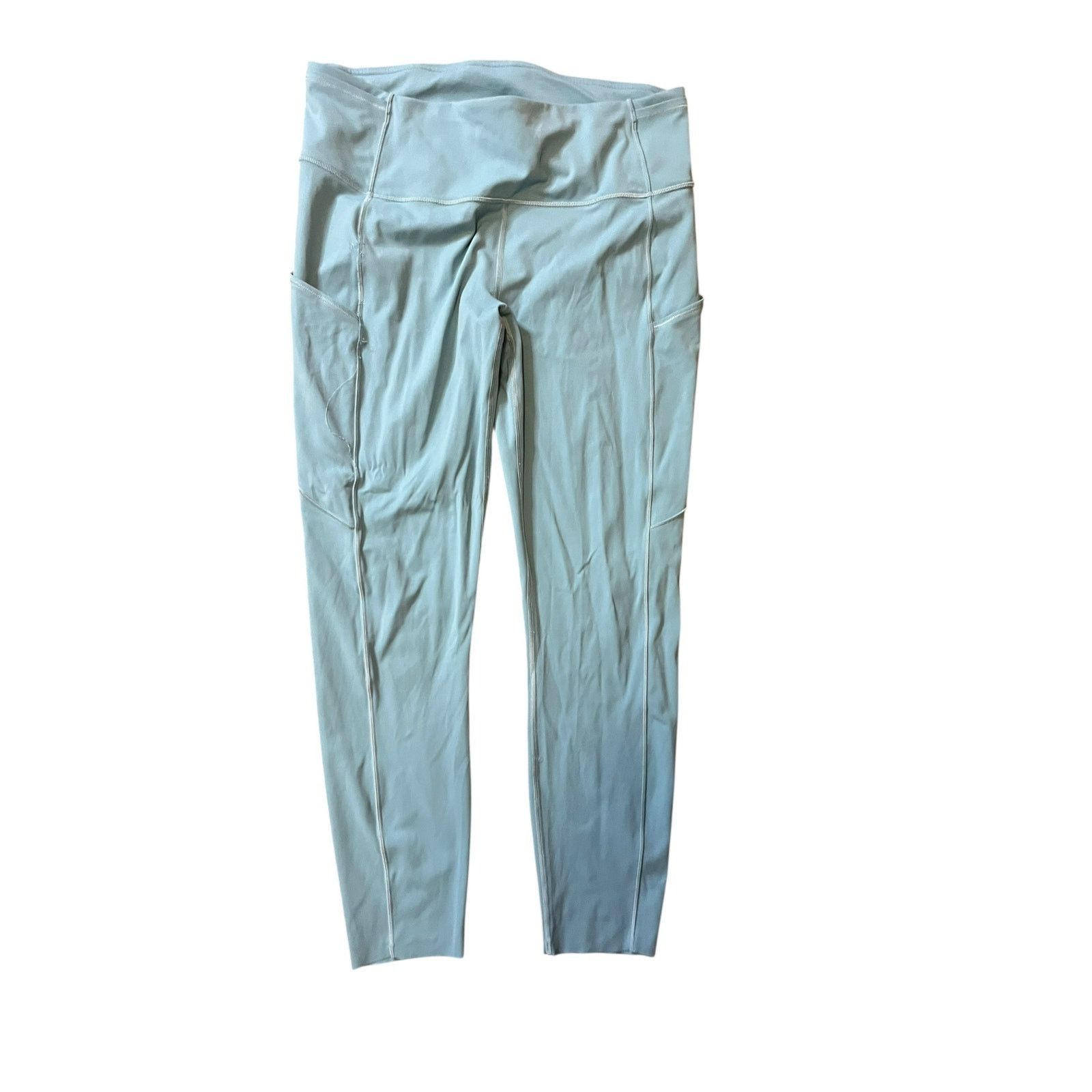 Lululemon Lululemon fast & free HR tights 25” tidal teal size 10 Size 32" / US 10 / IT 46 - 1 Thumbnail