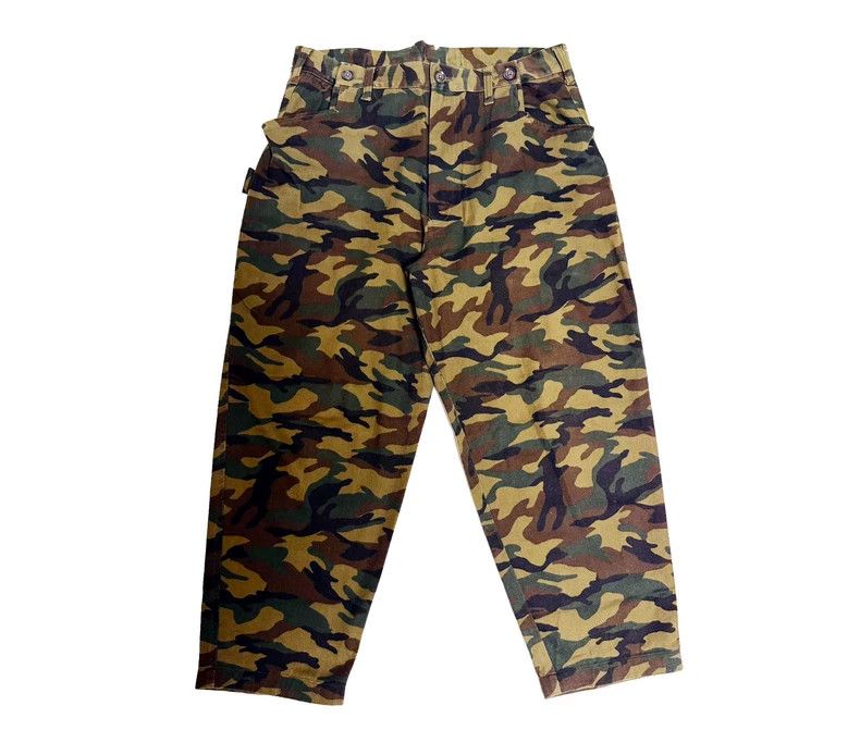 Yohji Yamamoto Yohji Yamamoto size 2 Black label produce camouflage pants Size US 28 / EU 44 - 1 Thumbnail