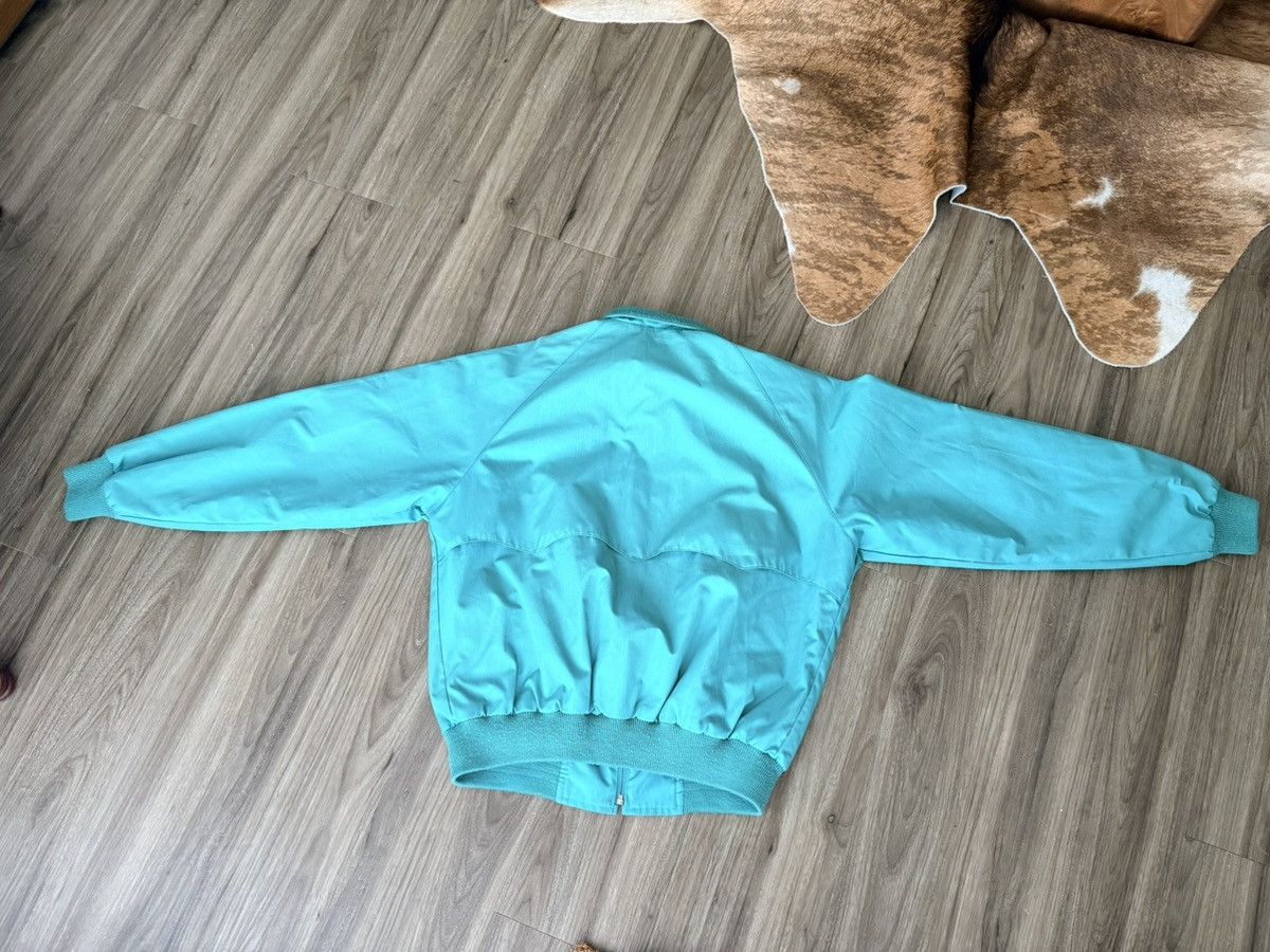 Lands' End Vintage Lands' End Vintage Jacket Green Bomber Jacket Size US L / EU 52-54 / 3 - 4 Thumbnail
