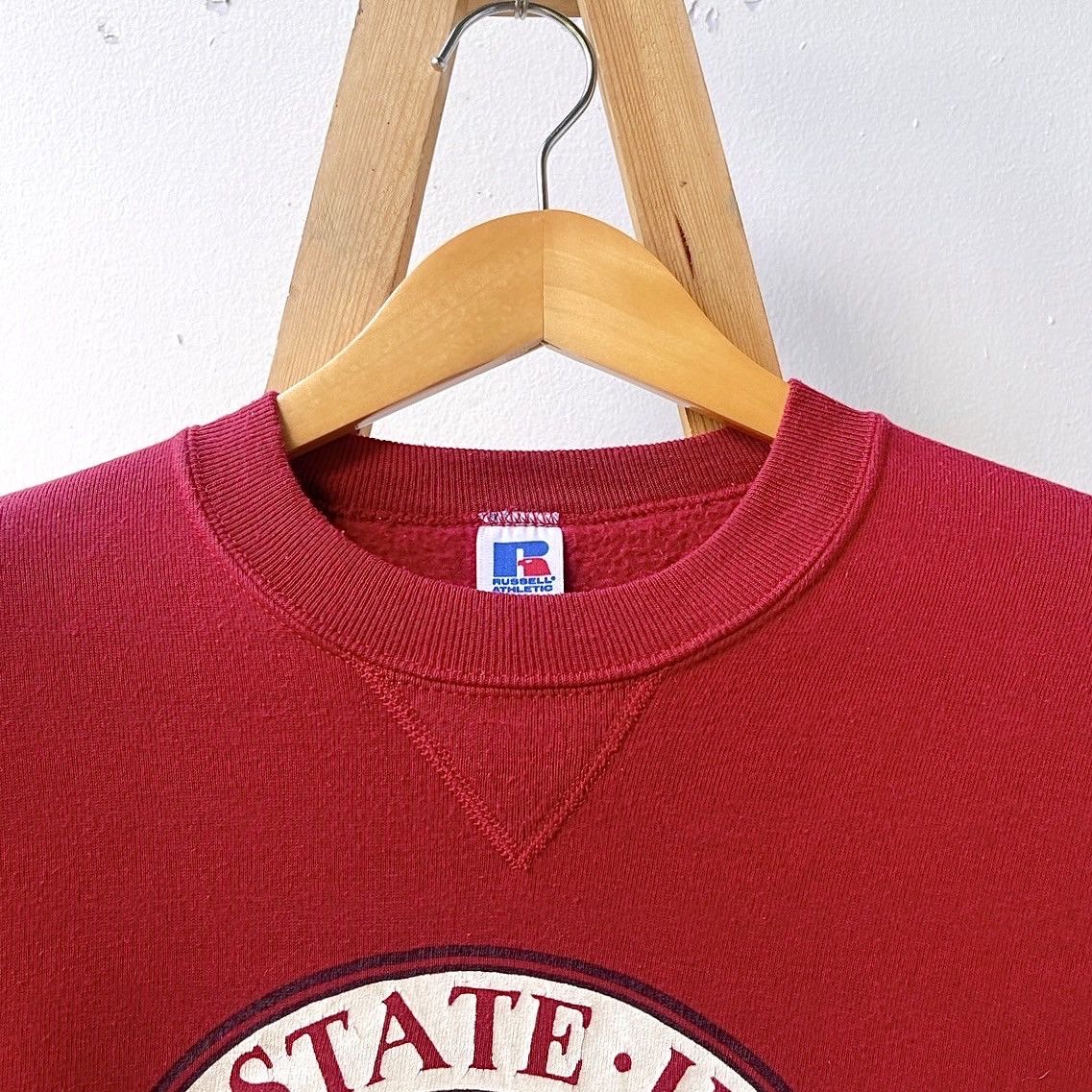 Russell Athletic × Vintage 90s Florida State University FSU Seminoles sweatshirt/ XL Size US XL / EU 56 / 4 - 2 Thumbnail