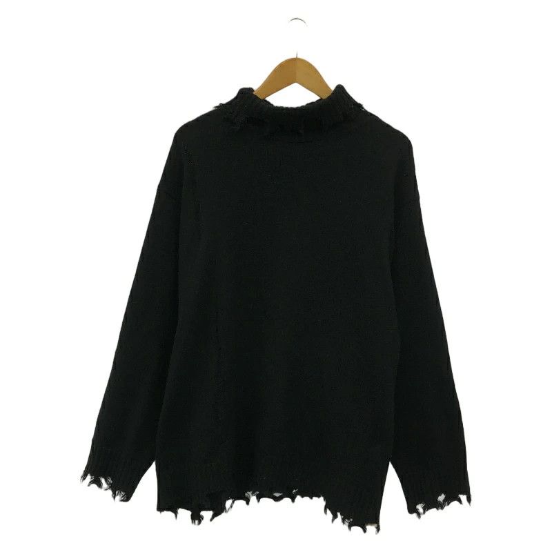Yohji Yamamoto Yohji Yamamoto POUR HOMME Damaged/Turtleneck/Pullover Size US L / EU 52-54 / 3 - 1 Thumbnail