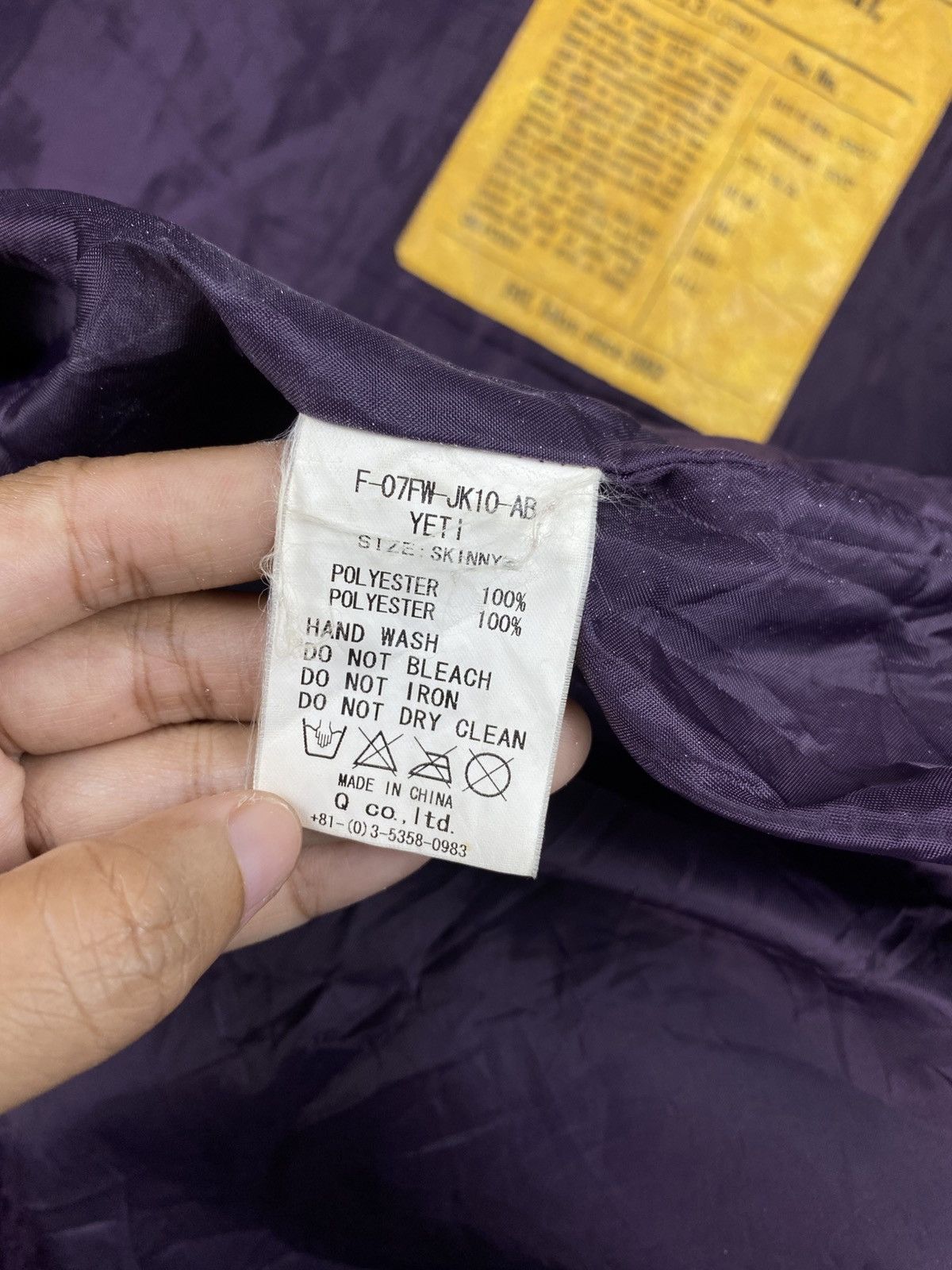Fat Tokyo FAT TOKYO Skinny Fleece Purple Zipper Jacket Size US M / EU 48-50 / 2 - 11 Thumbnail