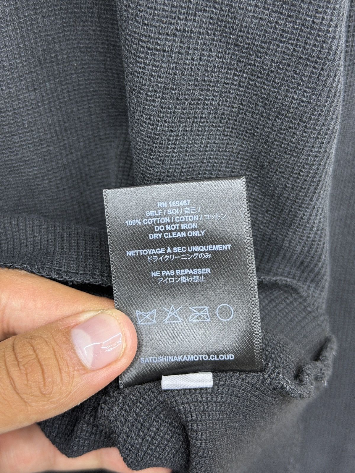 Satoshi Nakamoto Satoshi Nakamoto Logo Thermal Size US L / EU 52-54 / 3 - 10 Thumbnail