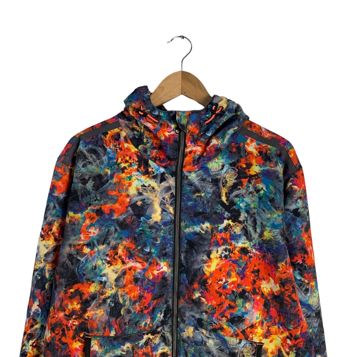 Japanese Brand Japanese Brand Find Out Multicolor Zipper Hoodie Size US L / EU 52-54 / 3 - 4 Thumbnail