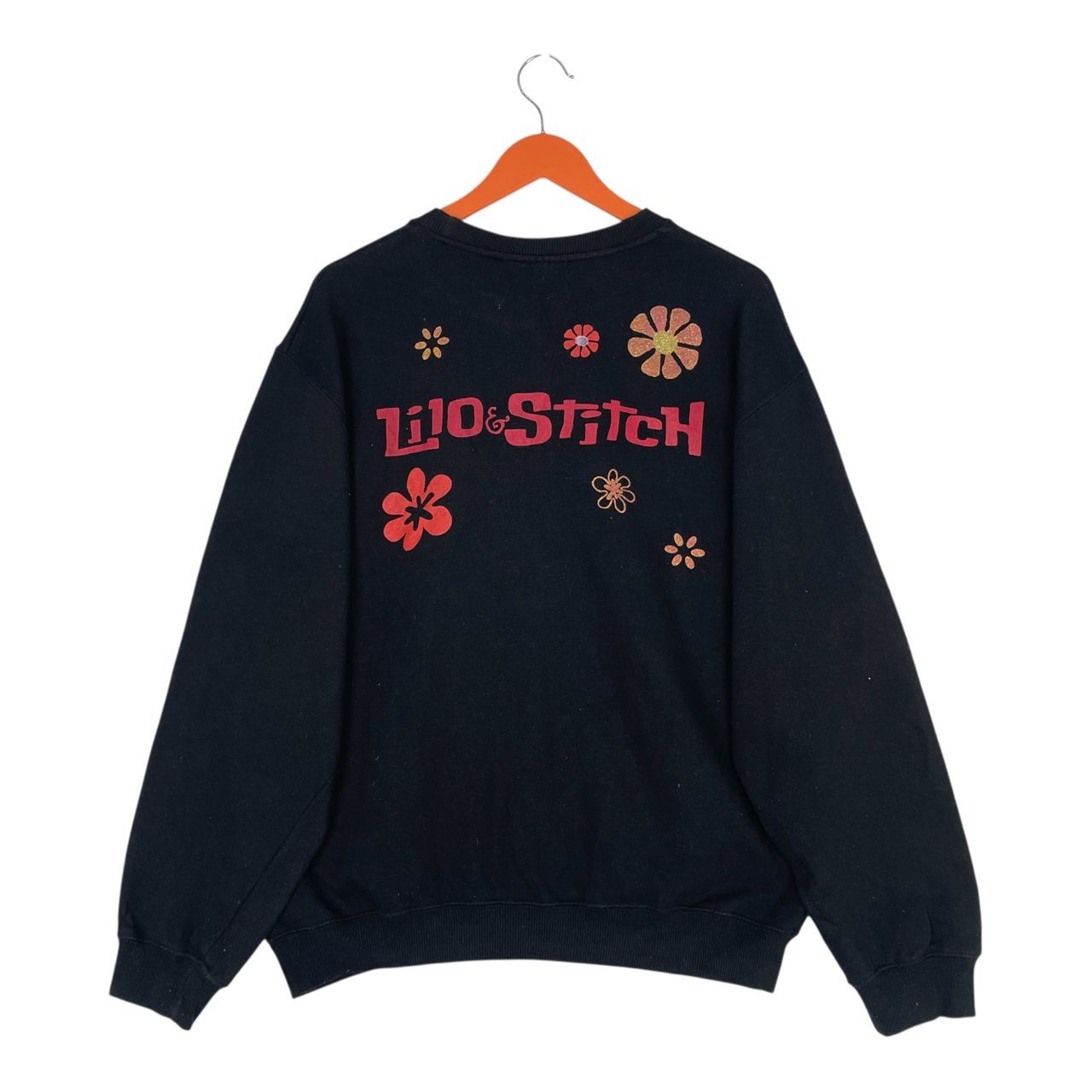 Vintage Vintage Cartoon Lilo and Stitch Big Logo Printed Sweatshirt Size US L / EU 52-54 / 3 - 4 Thumbnail