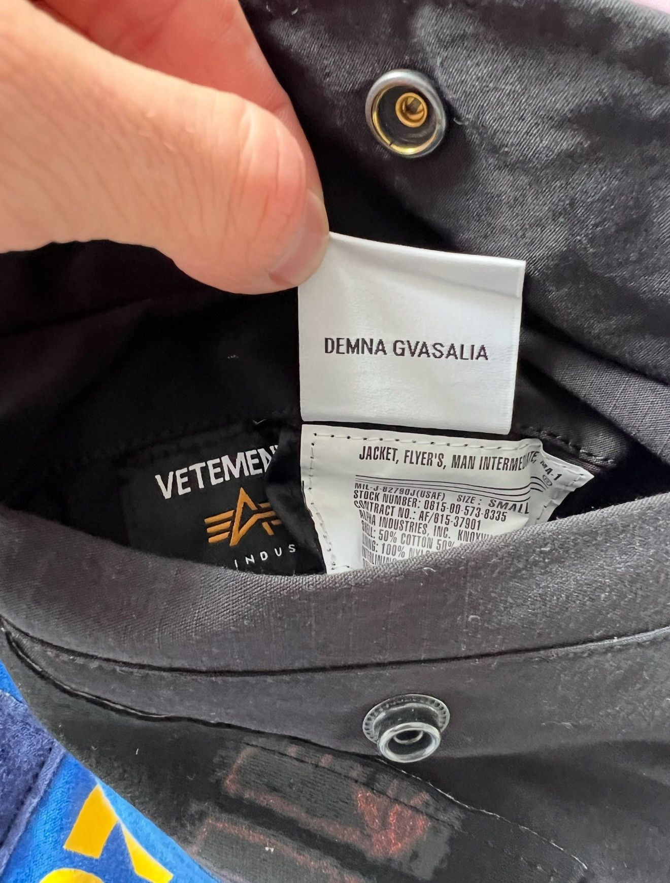 Vetements Vetements x Alpha Industries Bulldog patch bomber Demna Size US S / EU 44-46 / 1 - 6 Thumbnail