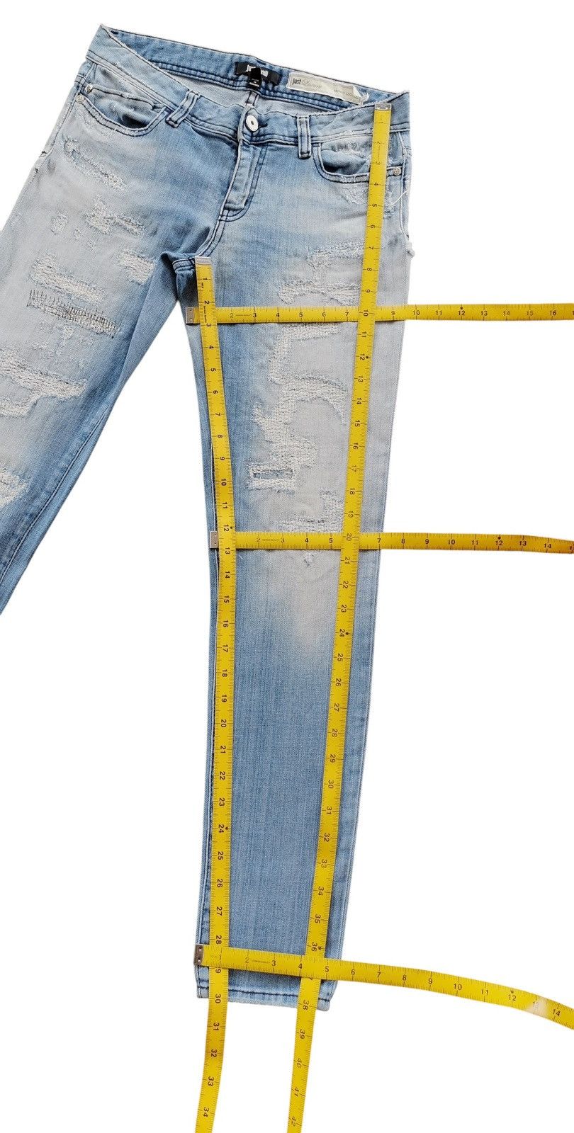 Just Cavalli Just Cavalli Skinny Leg Jeans Size 28" / US 6 / IT 42 - 13 Thumbnail