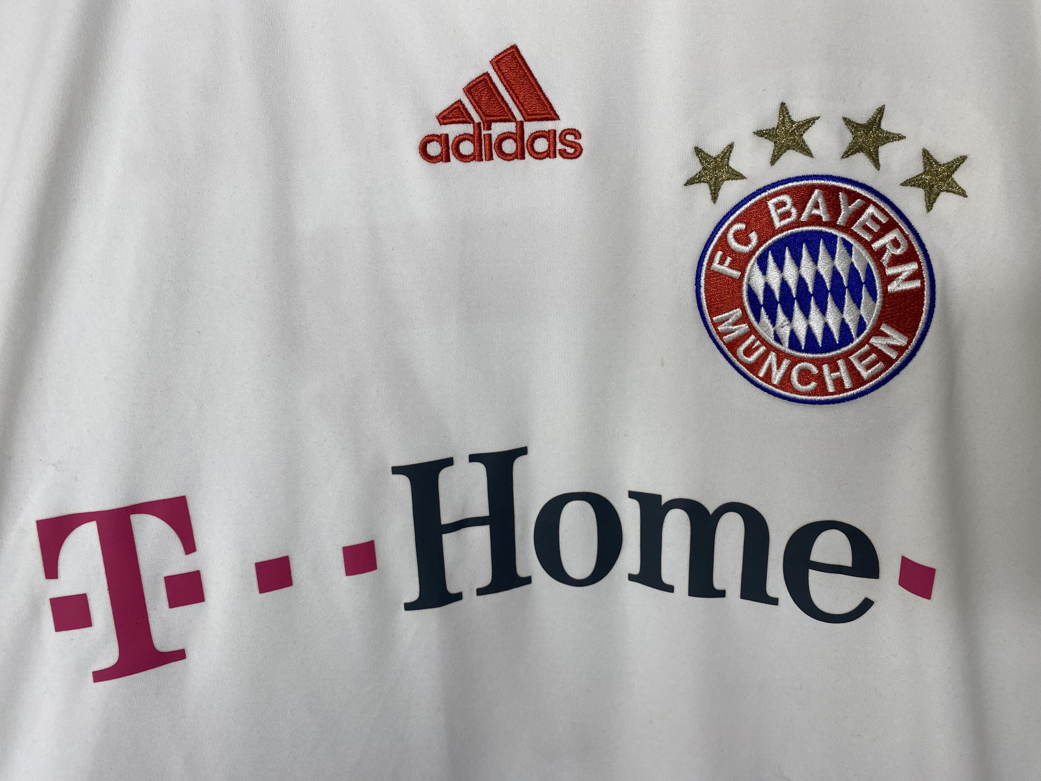 Adidas VAN BOMMEL #17 BAYERN MUNICH 2008 2009 THIRD FOOTBALL SHIRT Size US XL / EU 56 / 4 - 5 Thumbnail