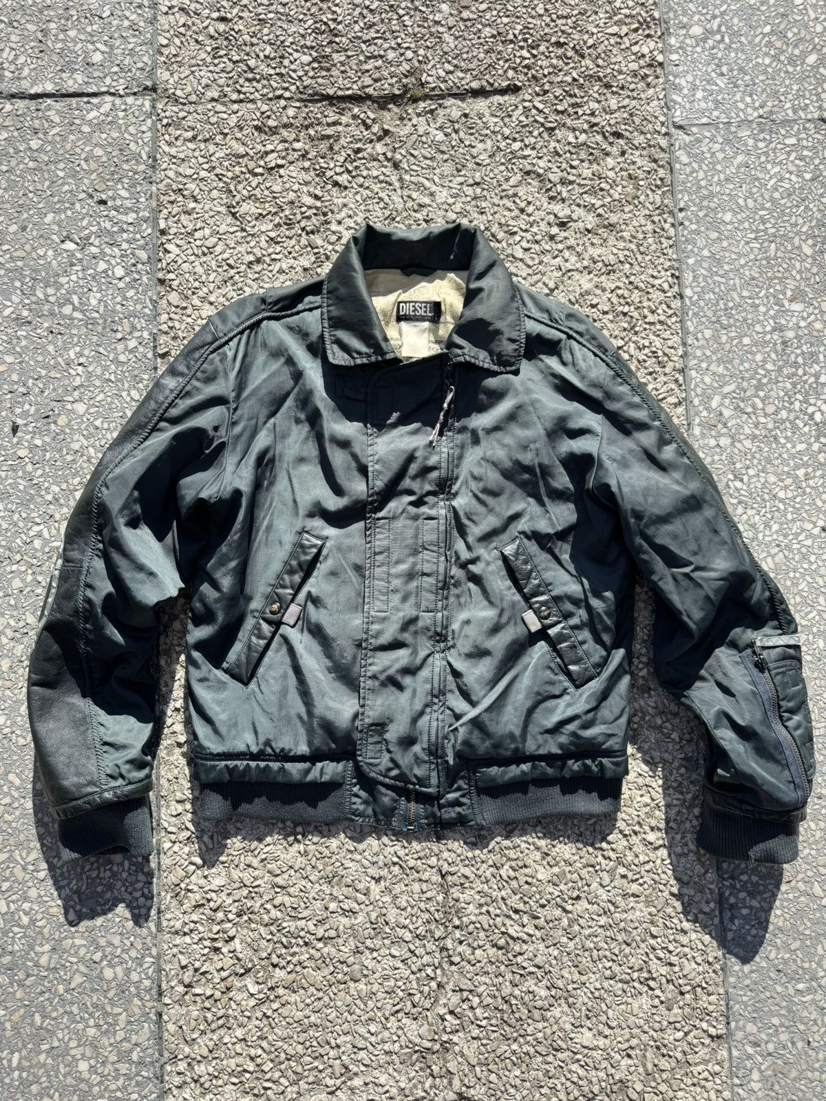 Diesel Diesel Vintage Archive Japan Bomber Jacket Y2K Size US L / EU 52-54 / 3 - 3 Thumbnail