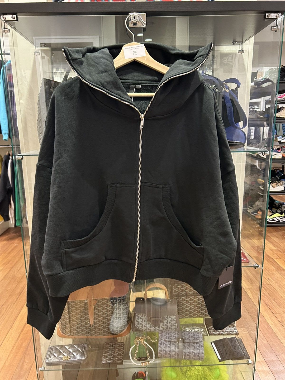 Entire Studios Entire Studios Full Zip Hoodie - Black Size US S / EU 44-46 / 1 - 2 Thumbnail