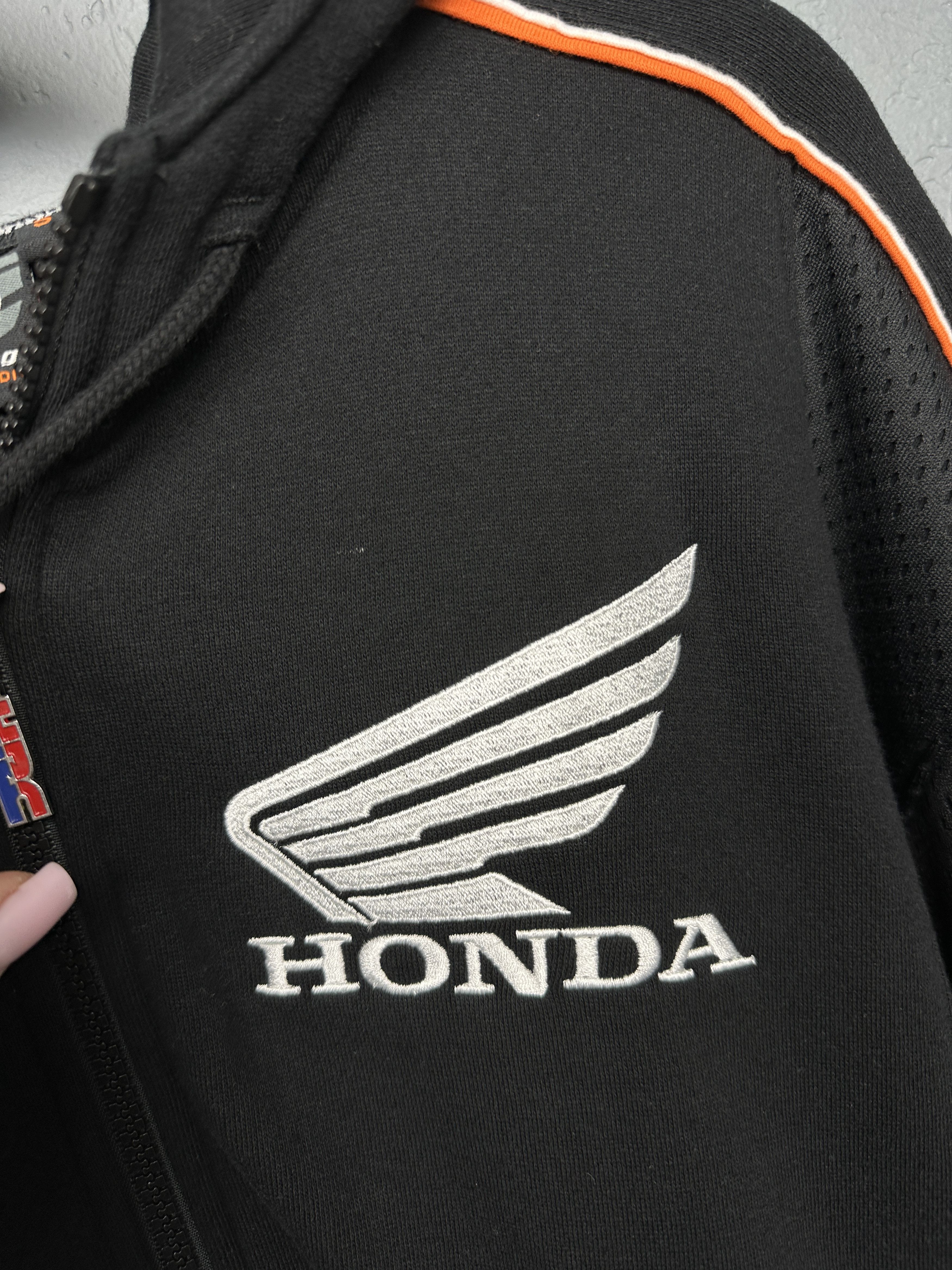 Honda Honda Racing Team Vintage Mens Zip Hoodie Size US S / EU 44-46 / 1 - 6 Thumbnail
