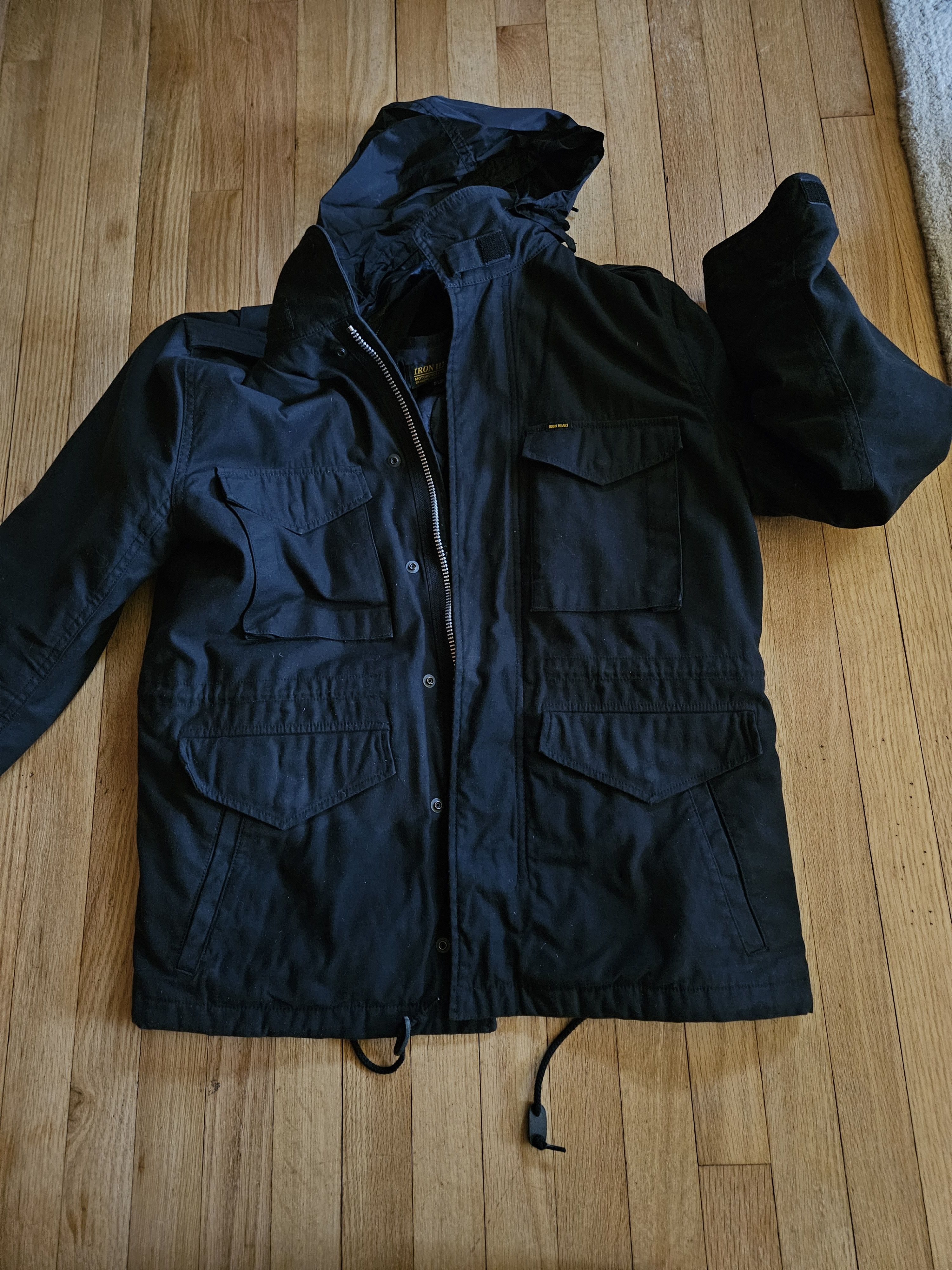 Iron Heart Sateen M65 Field Jacket Size US XL / EU 56 / 4 - 2 Thumbnail