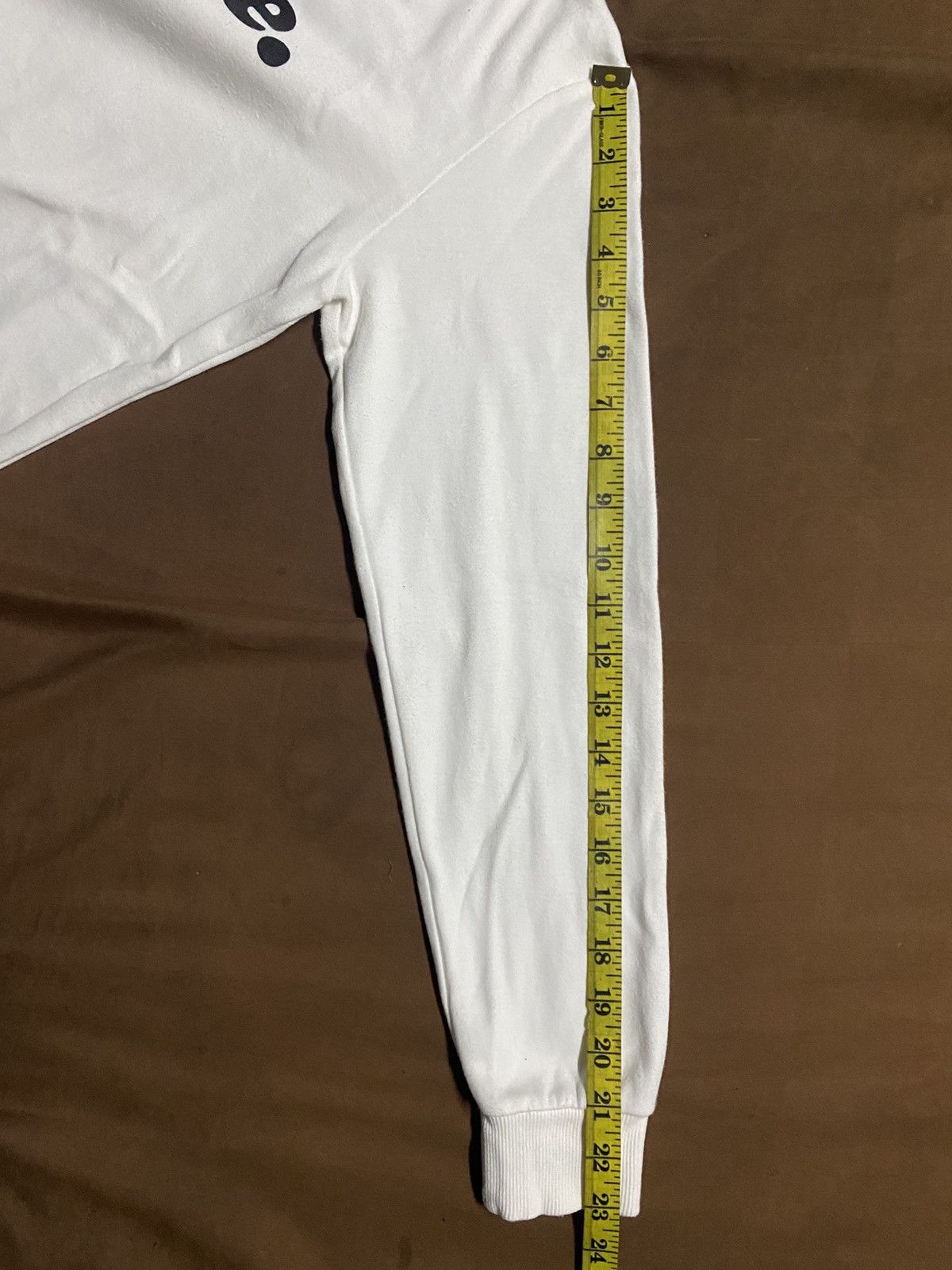 Lacoste Lacoste Spellout White Sweatshirt Size US M / EU 48-50 / 2 - 9 Thumbnail