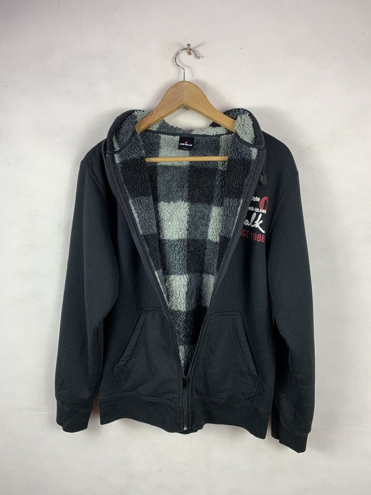 Airwalk Steals! Airwalk Zipper Hoodie Fleece Lining Size US L / EU 52-54 / 3 - 6 Thumbnail